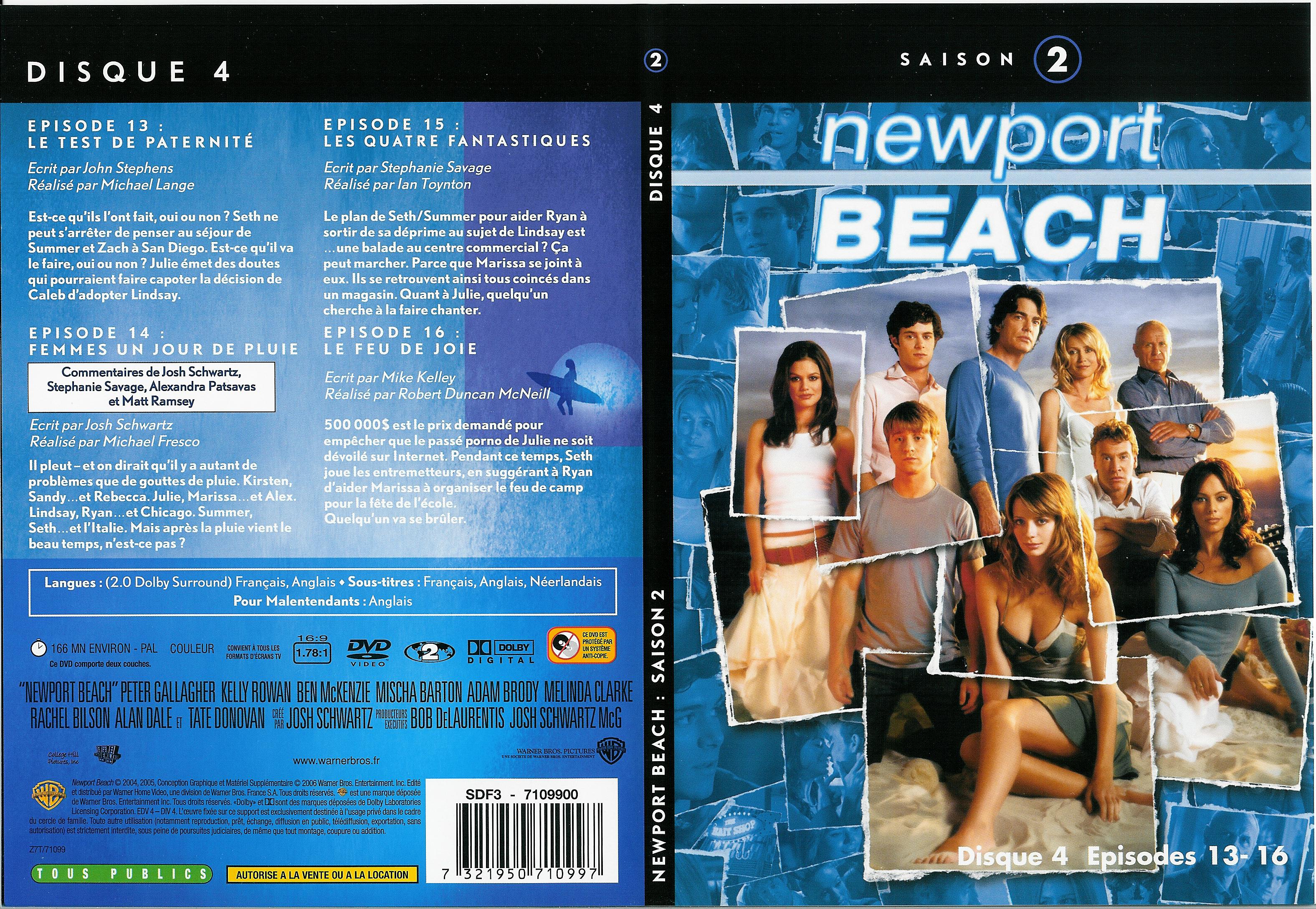 Jaquette DVD Newport Beach saison 2 vol 4