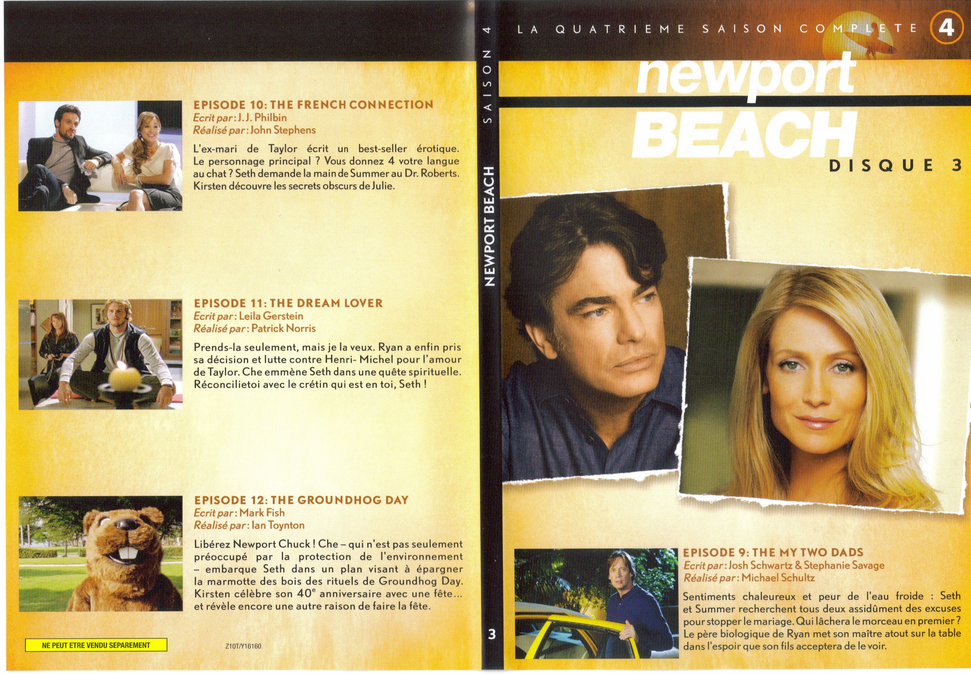 Jaquette DVD Newport Beach saison 4 vol 3