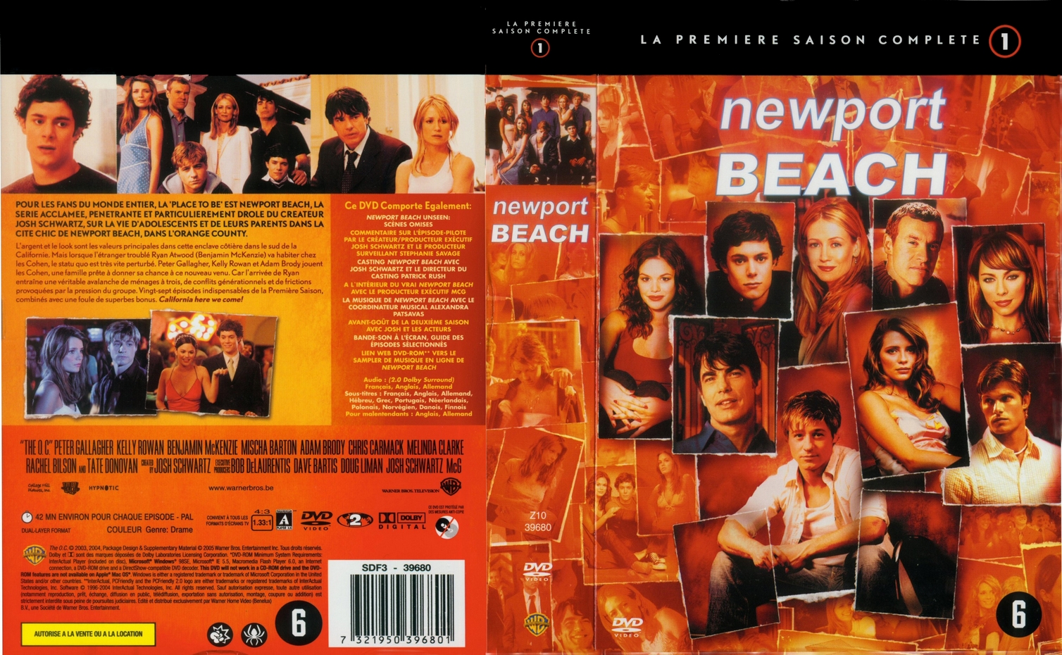 Jaquette DVD Newport beach Saison 1 COFFRET