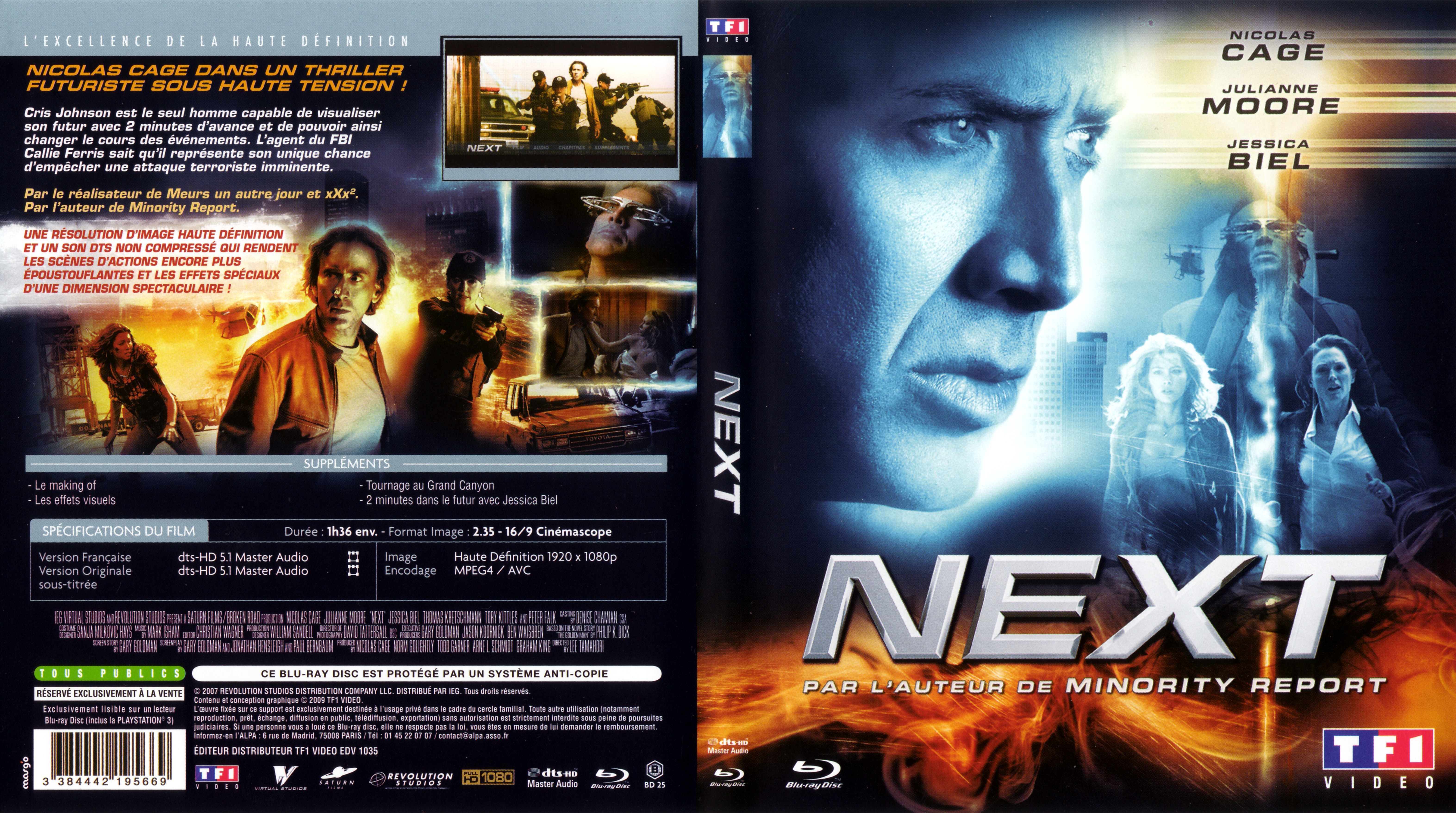 Jaquette DVD Next (BLU-RAY)