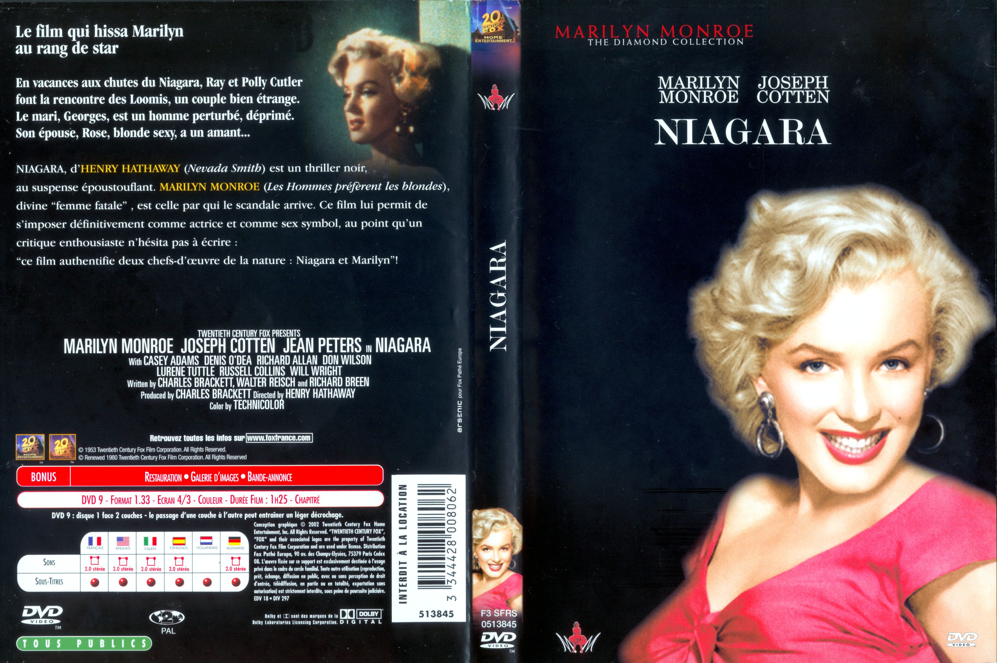 Jaquette DVD Niagara