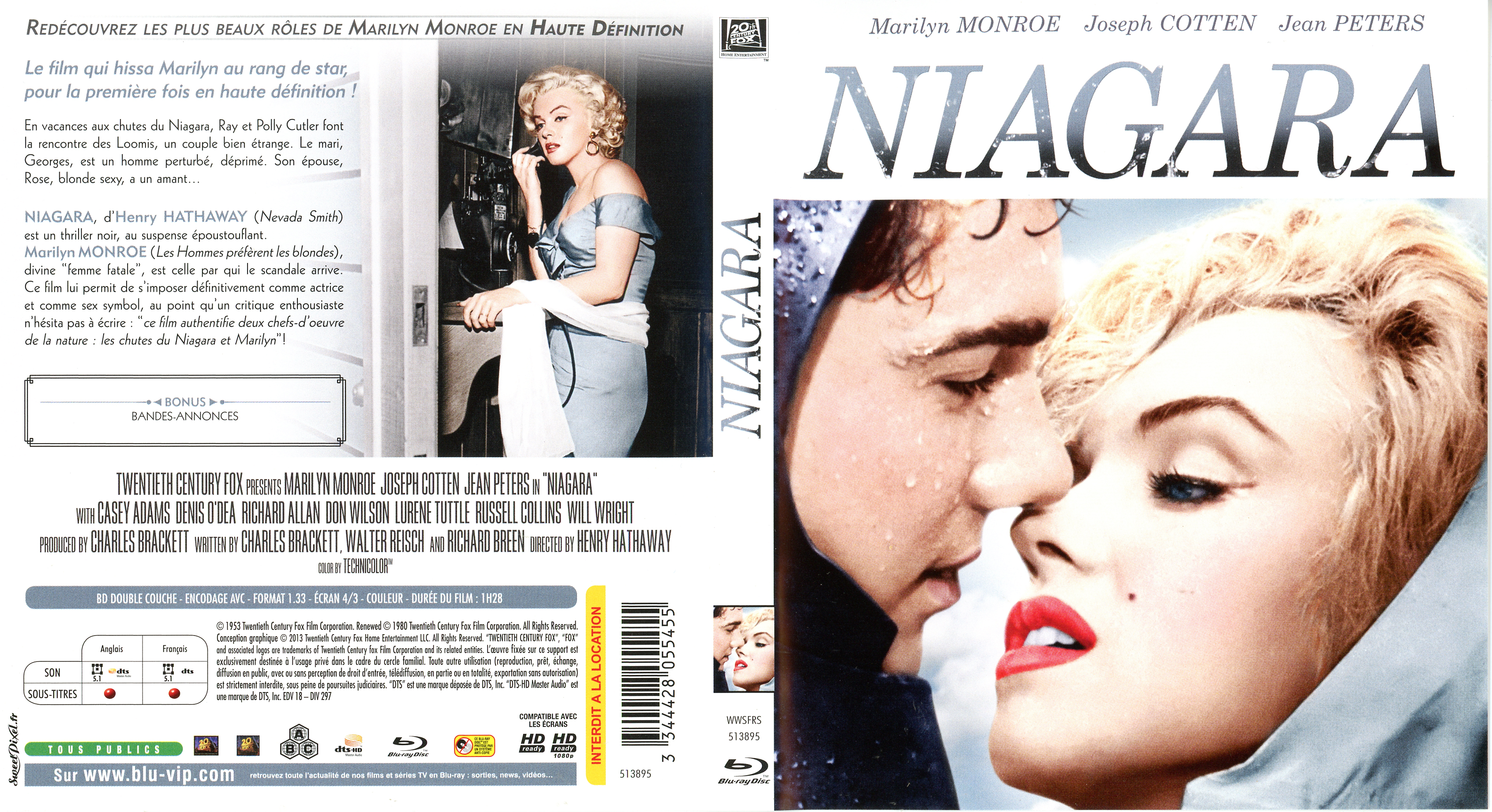 Jaquette DVD Niagara (BLU-RAY)