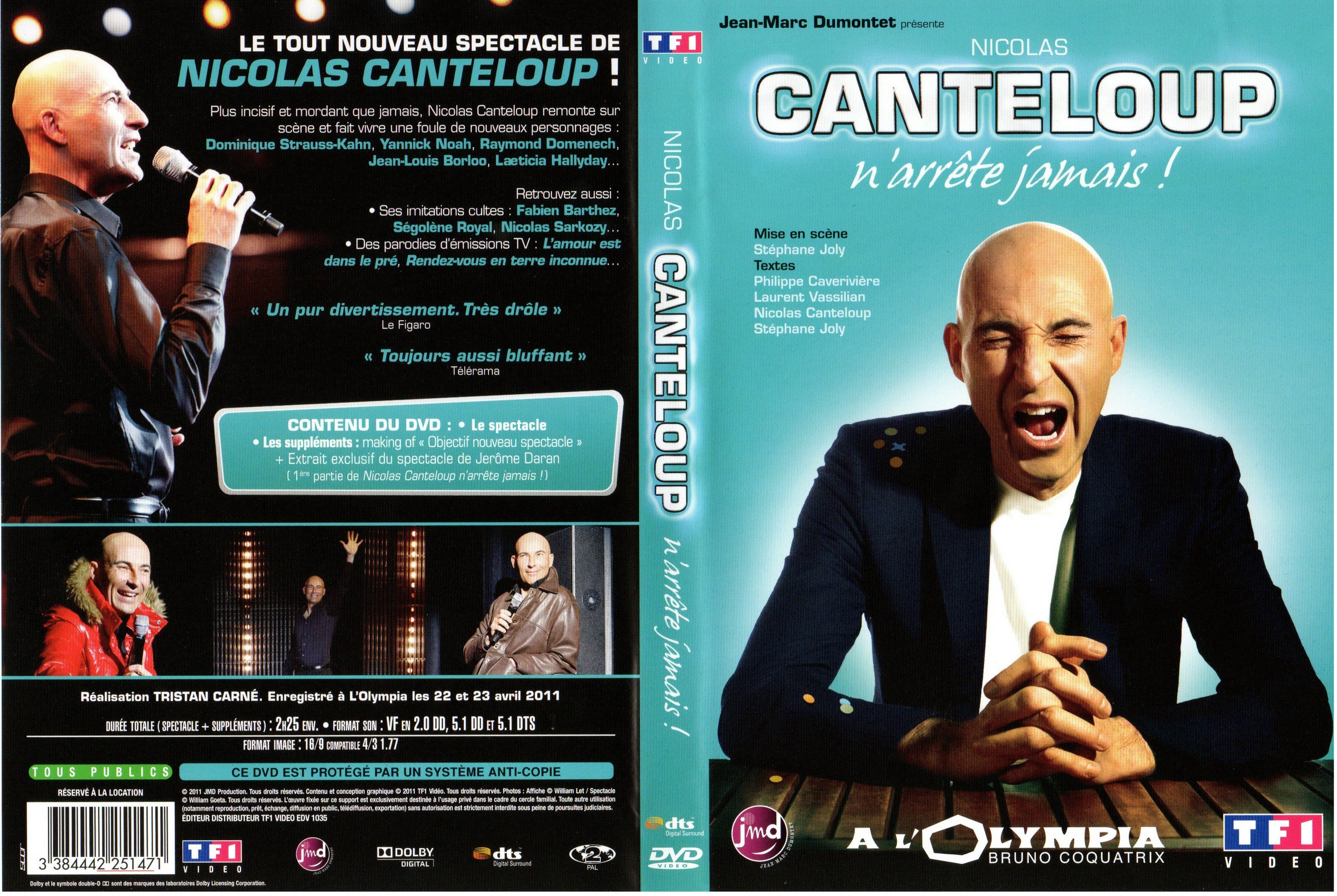 Jaquette DVD Nicolas Canteloup - N
