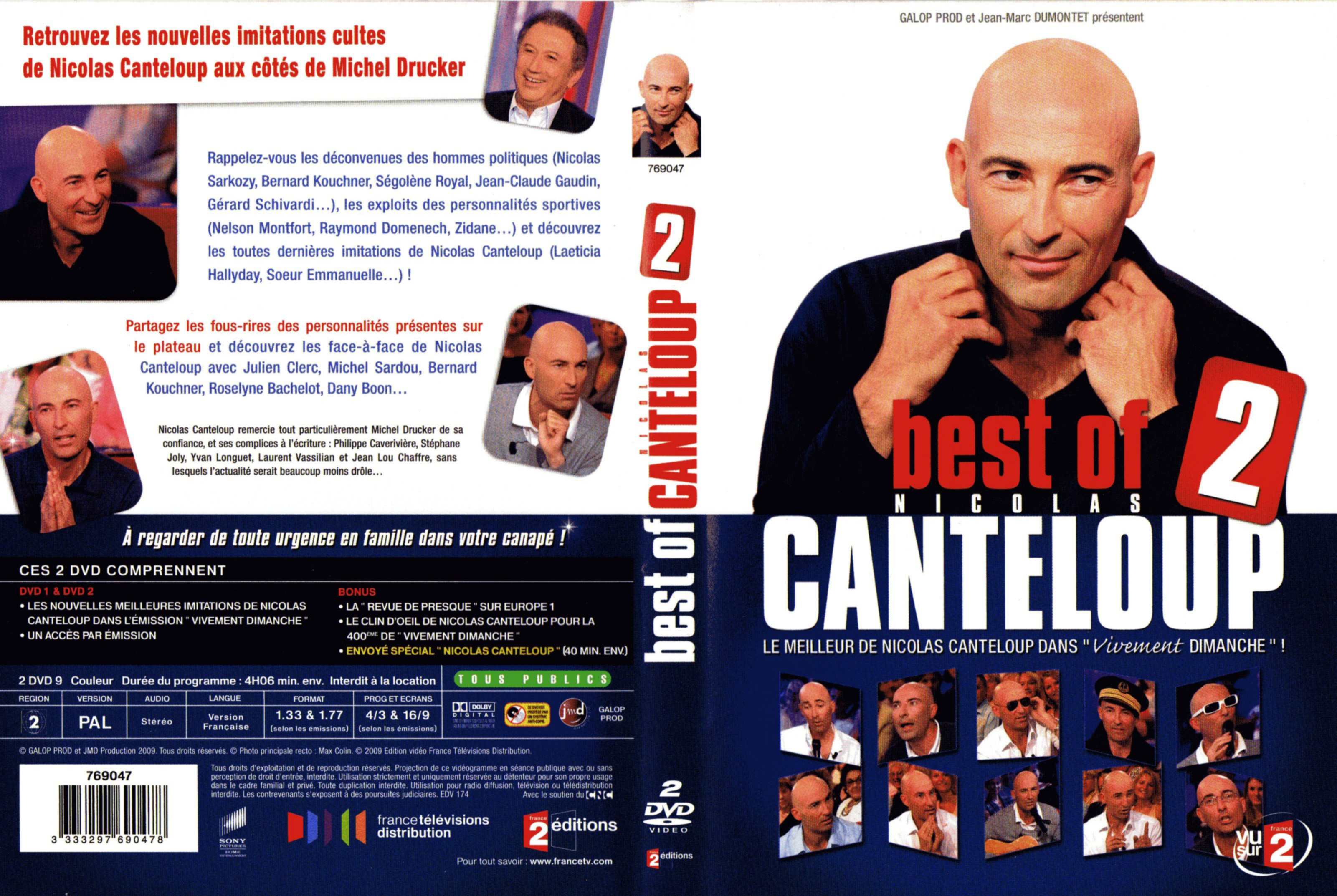 Jaquette DVD Nicolas canteloup best of 2