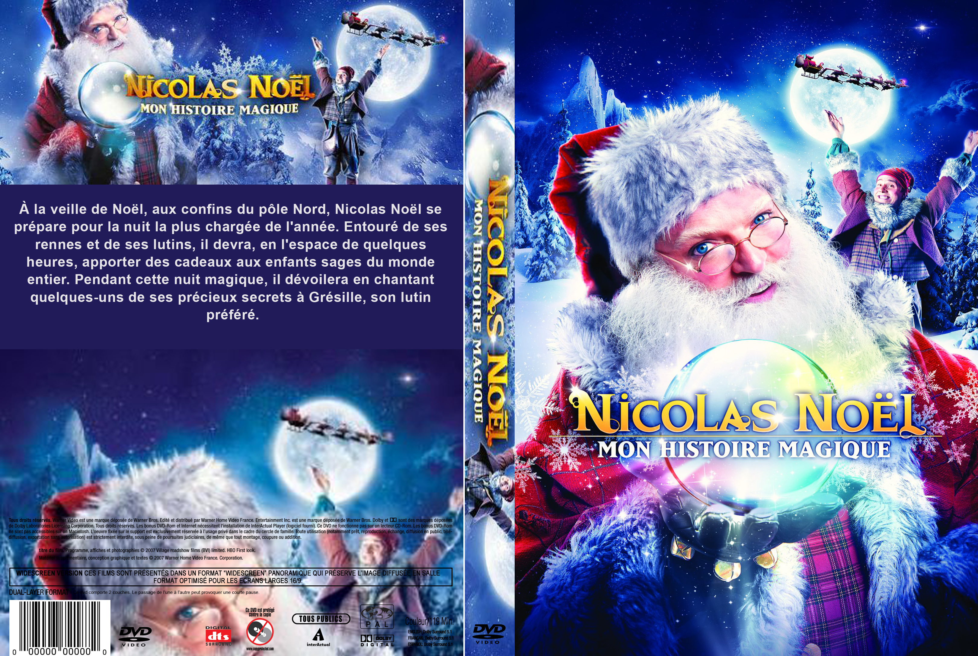 Jaquette DVD Nicolas noel custom