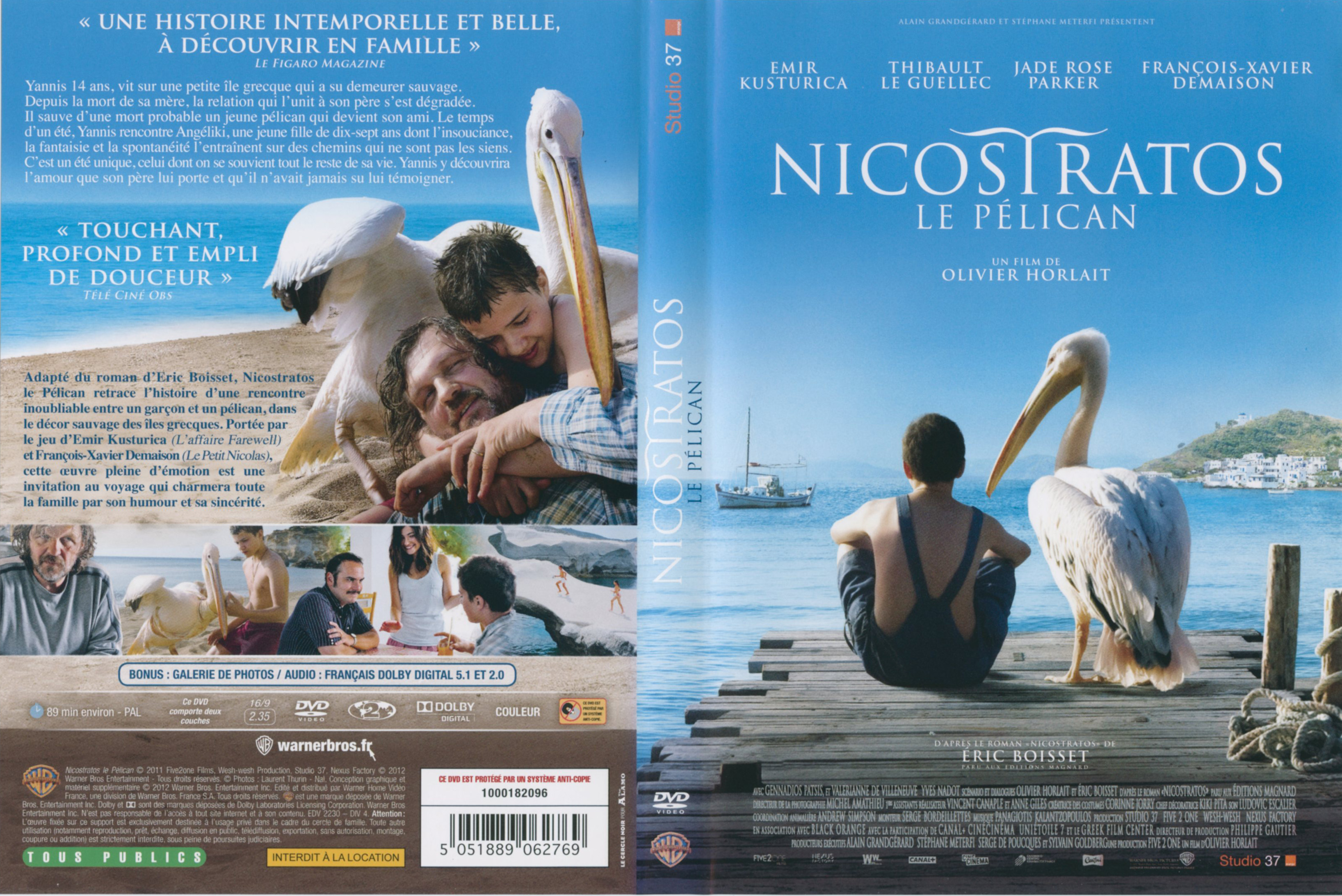 Jaquette DVD Nicostratos le plican