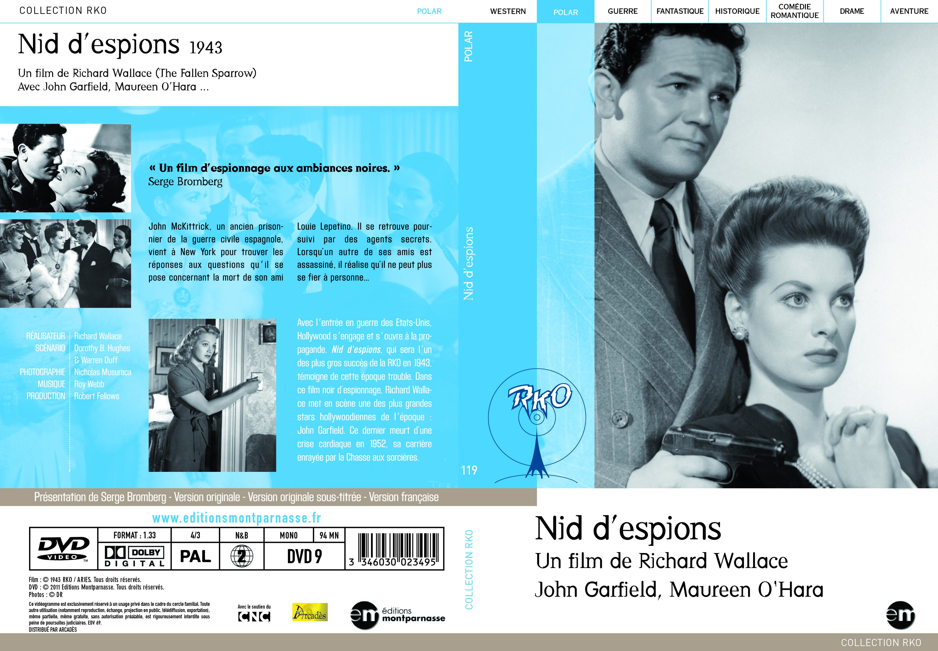 Jaquette DVD Nid d