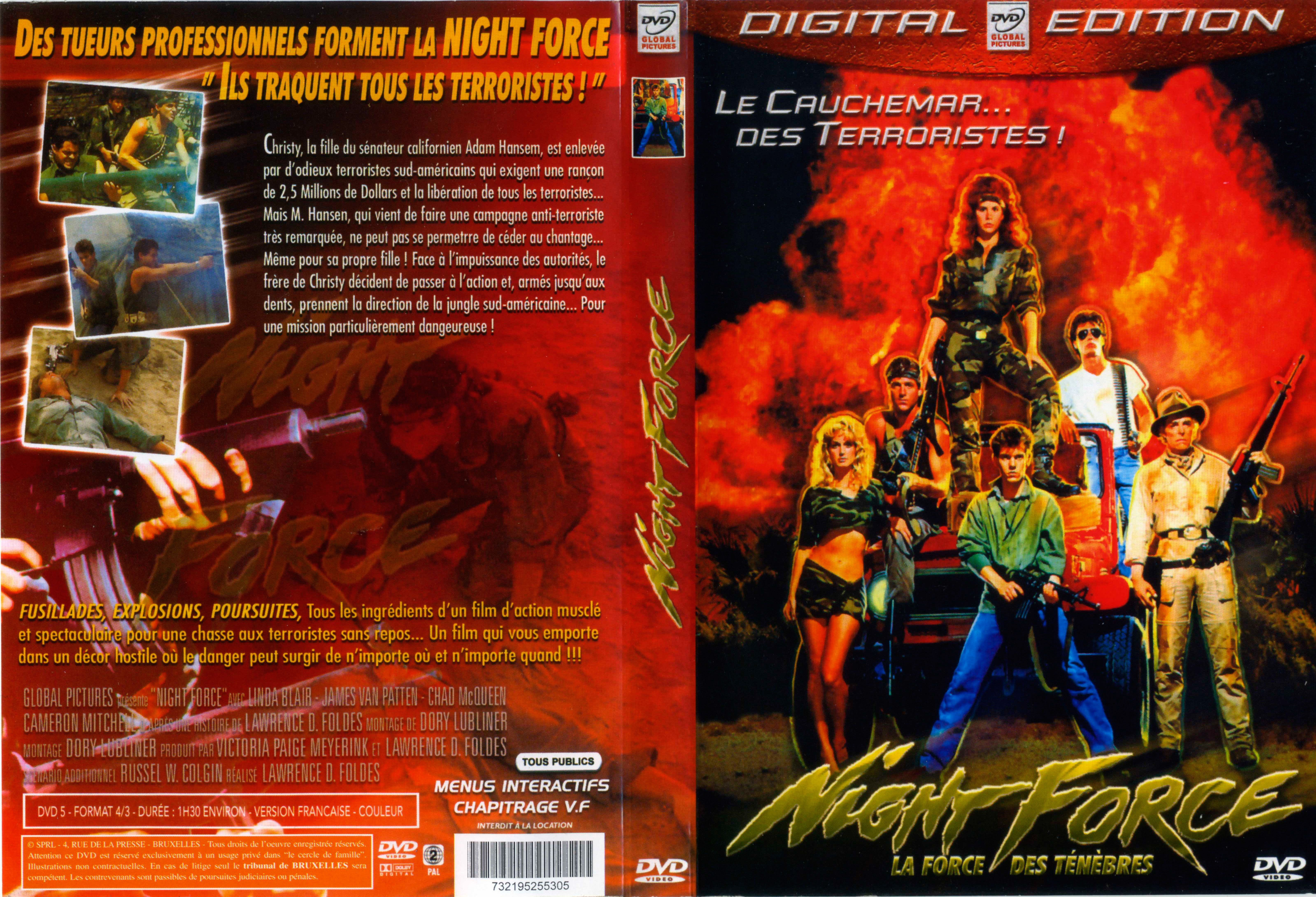 Jaquette DVD Night force