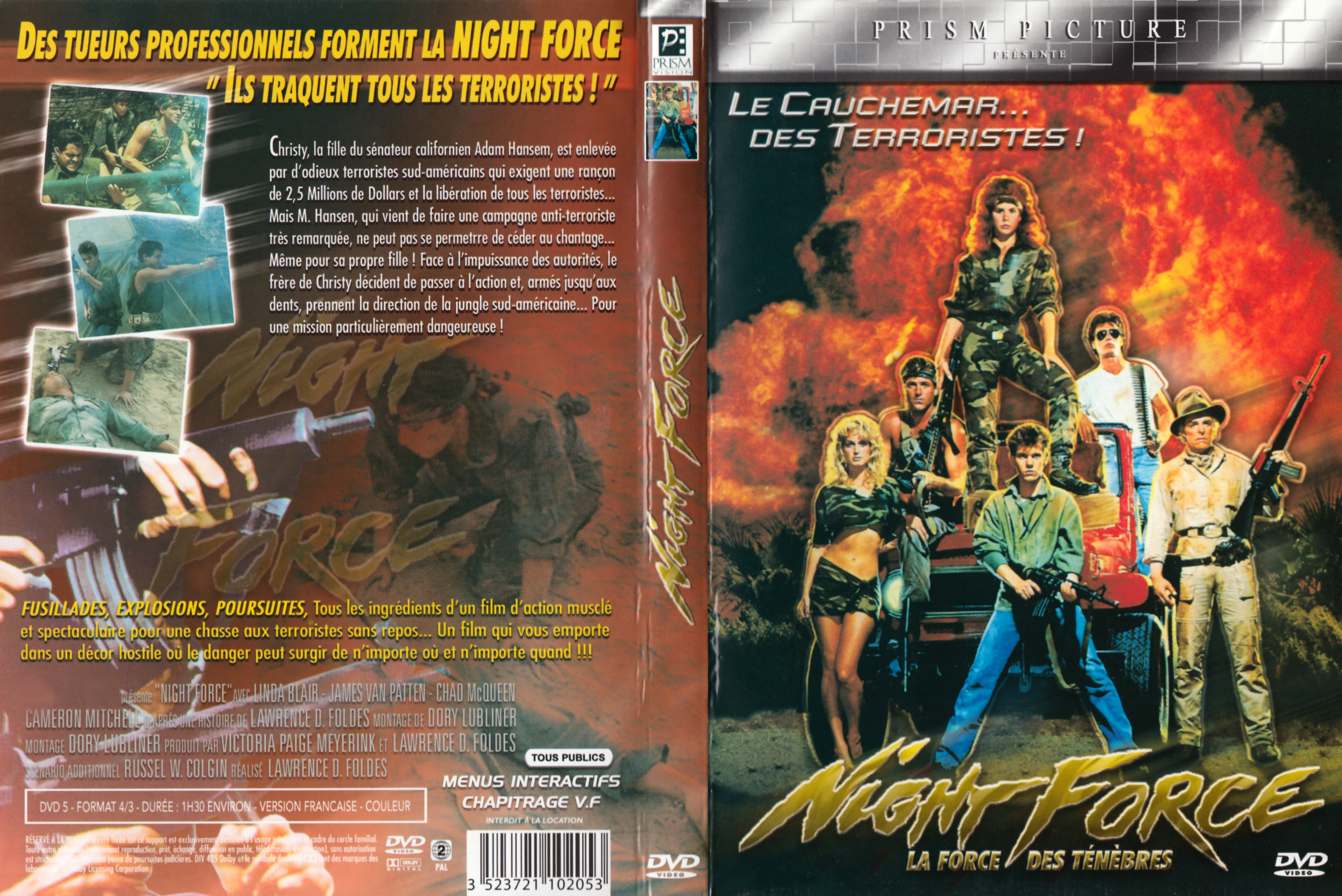 Jaquette DVD Night force v2