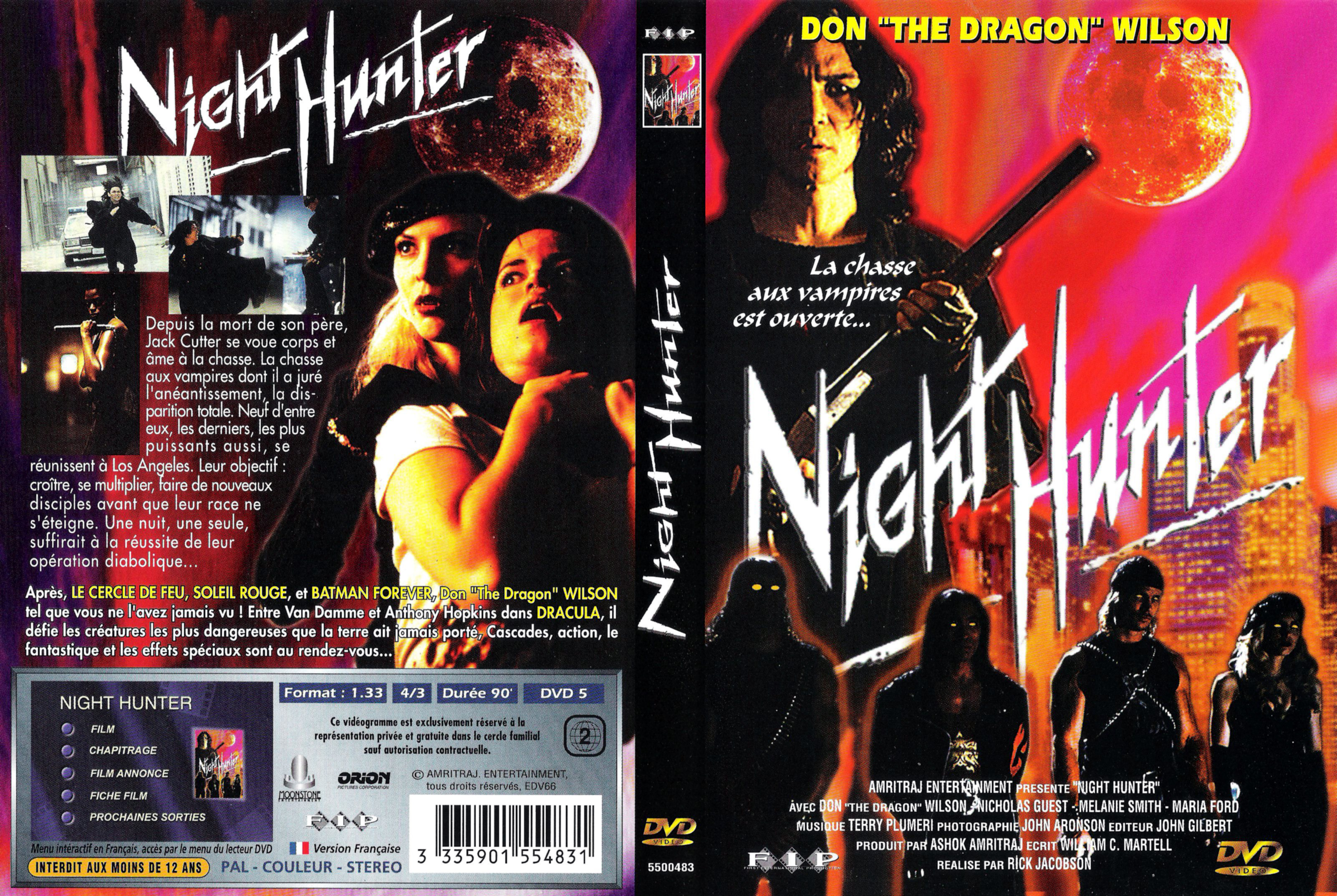 Jaquette DVD Night hunter