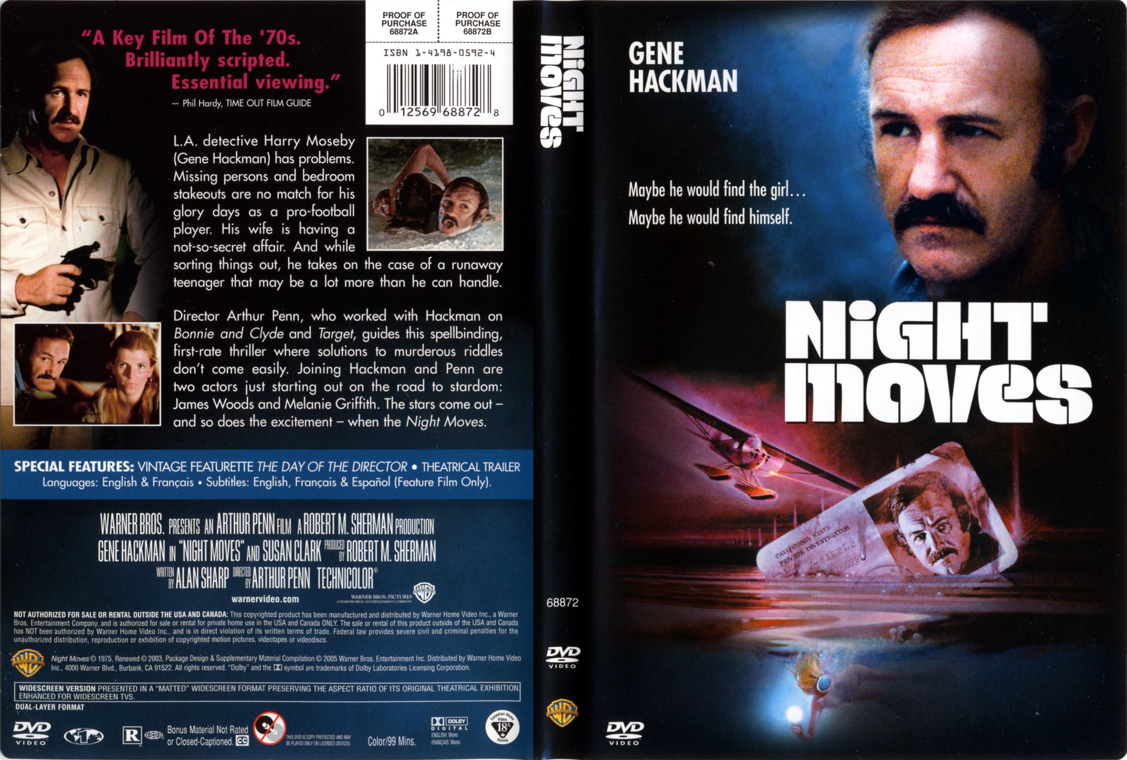 Jaquette DVD Night moves