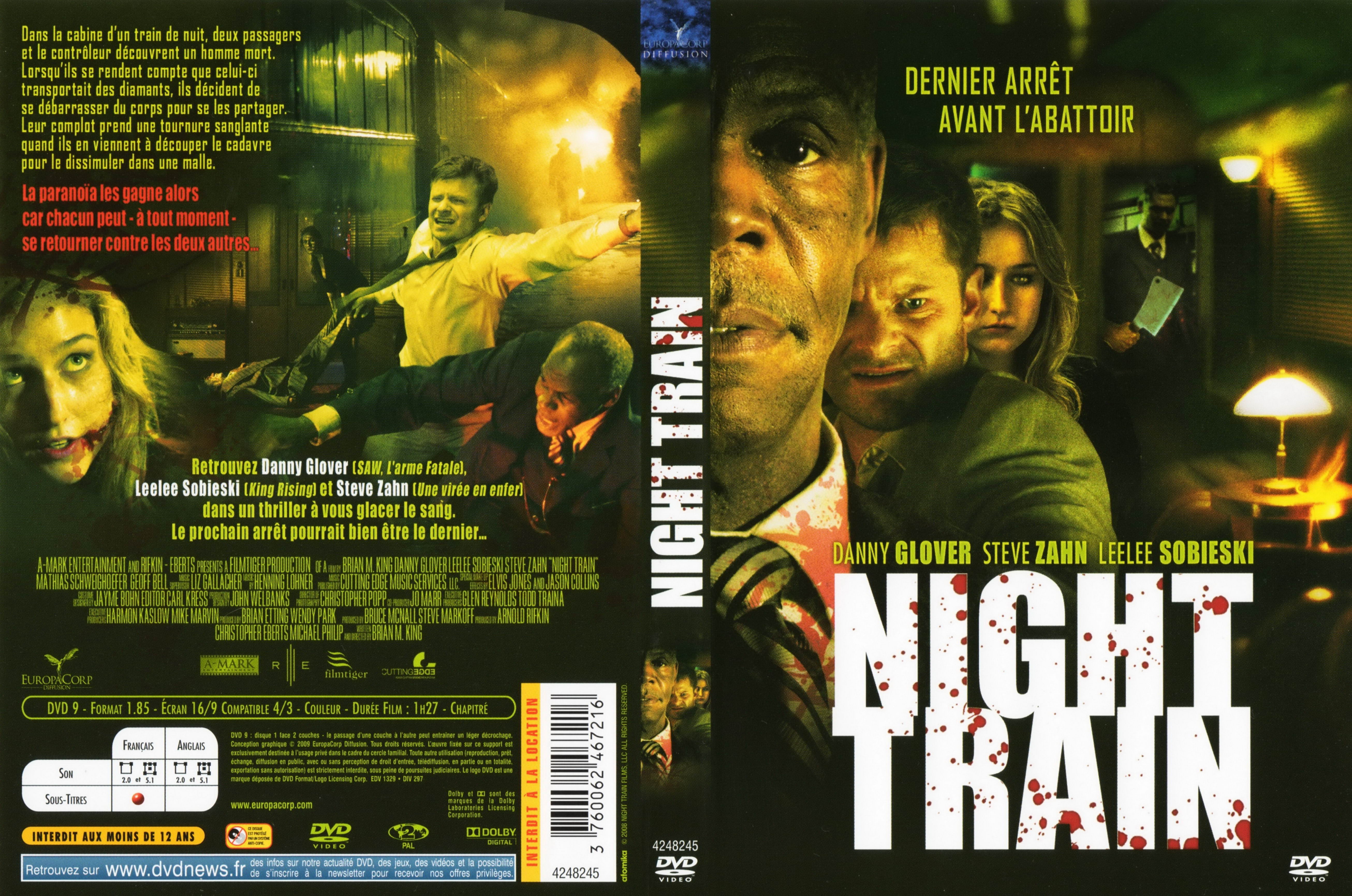 Jaquette DVD Night train