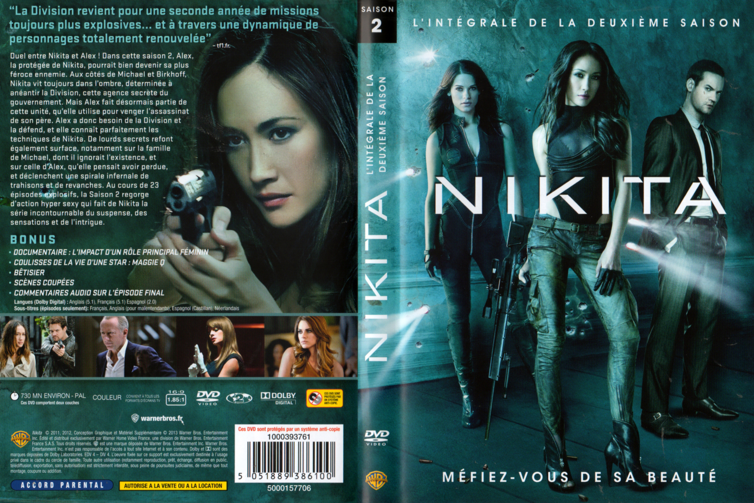 Jaquette DVD Nikita saison 2