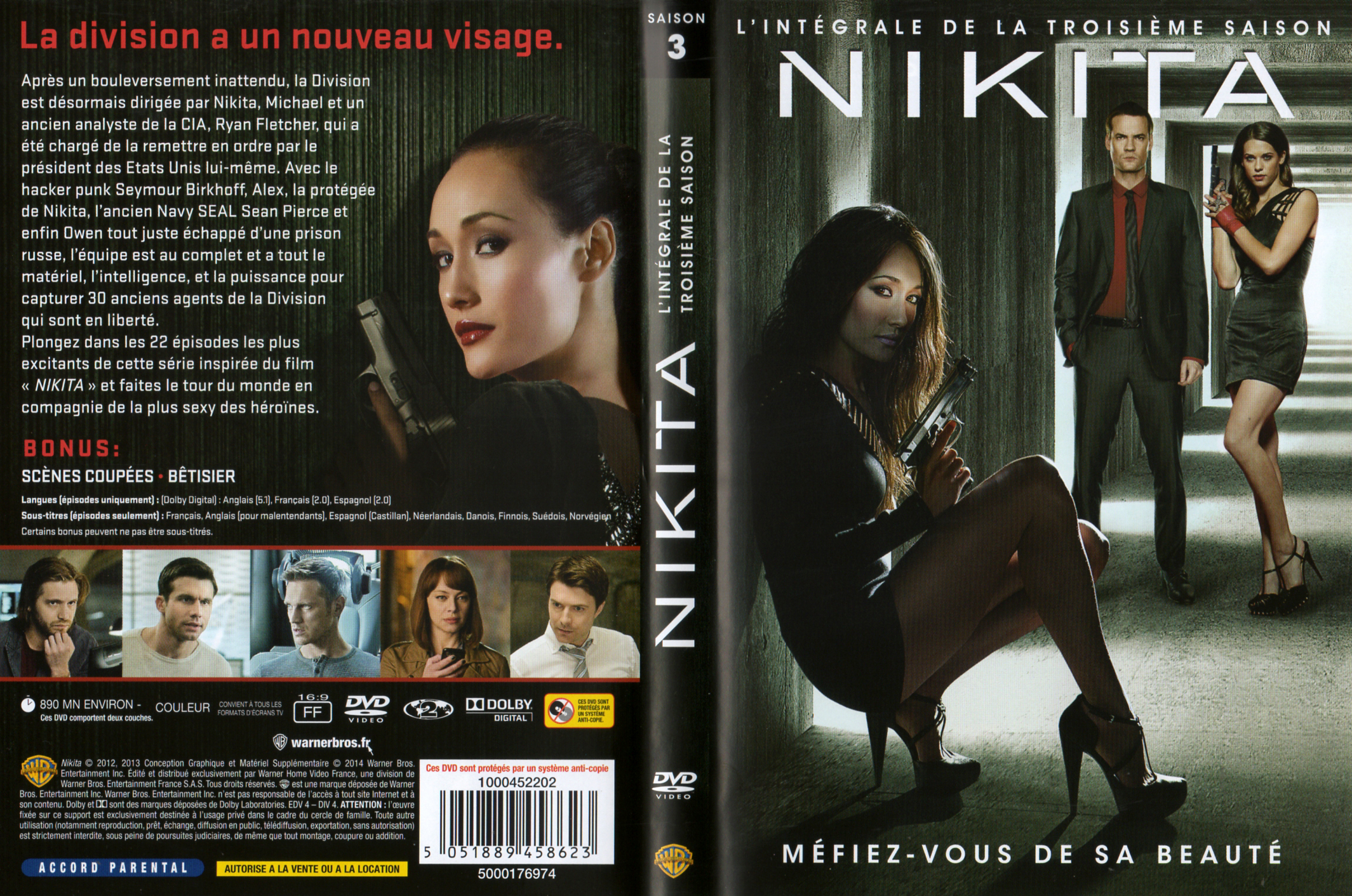 Jaquette DVD Nikita saison 3