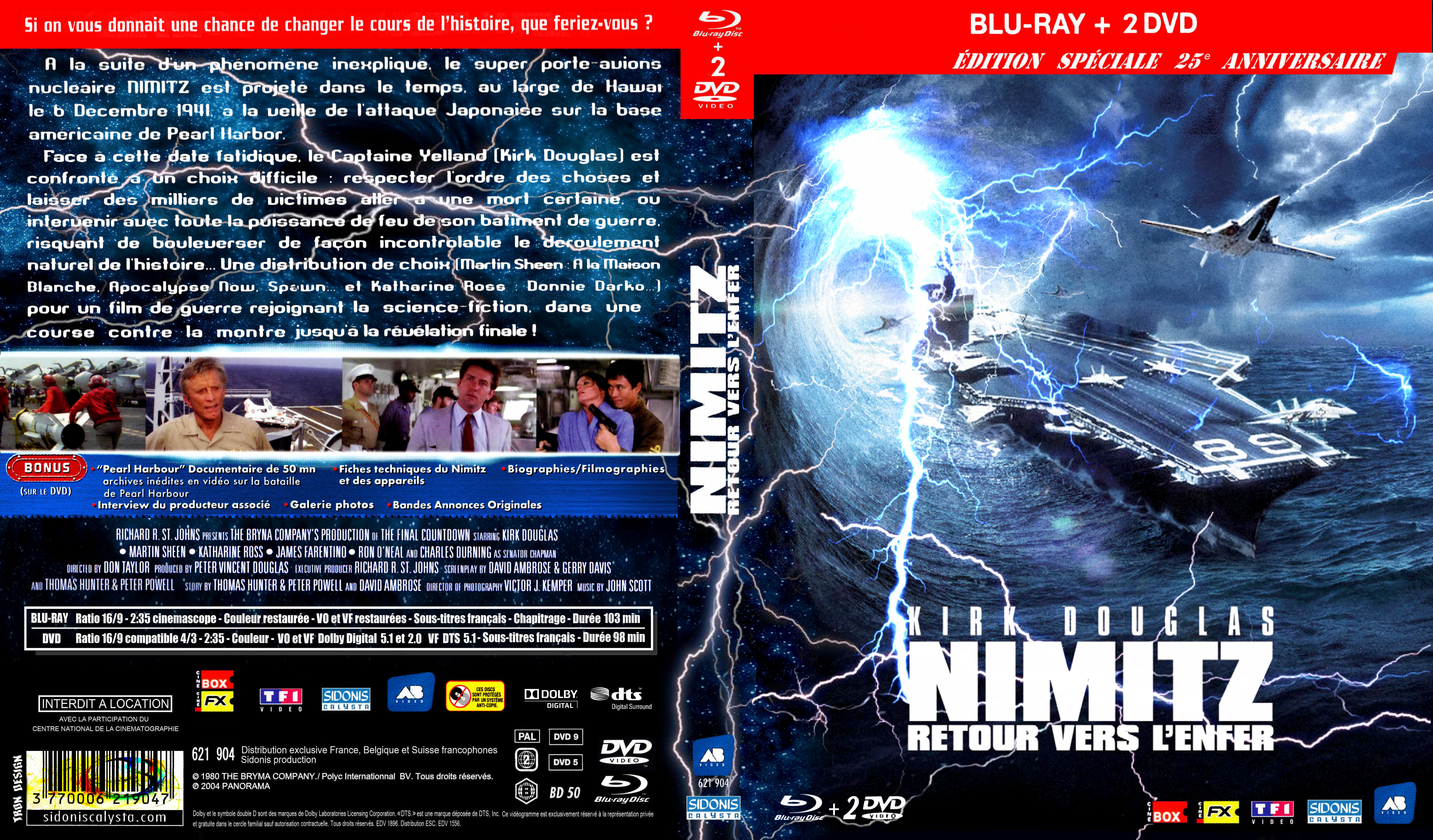 Jaquette DVD Nimitz retour vers l