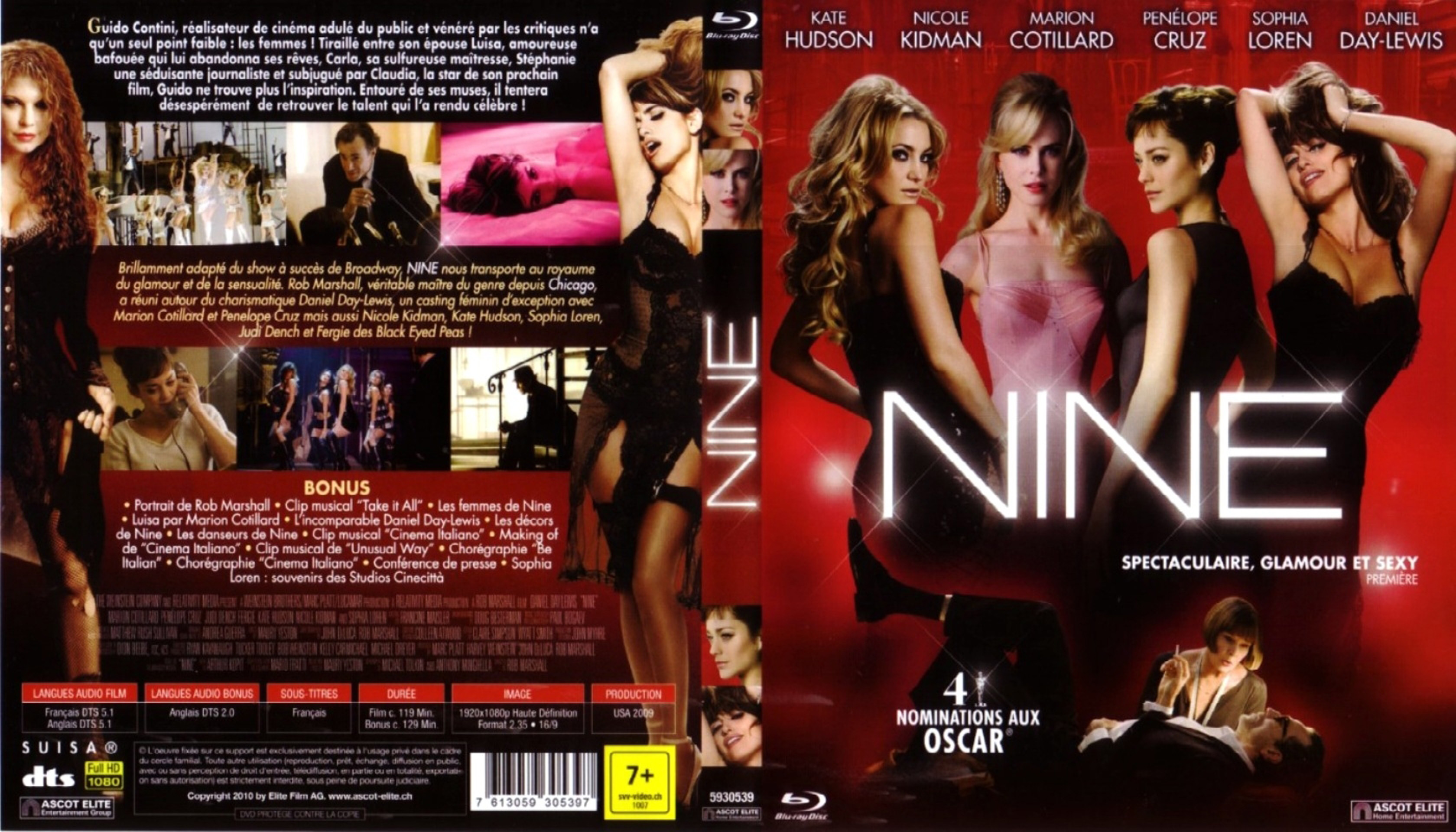 Jaquette DVD Nine (BLU-RAY)