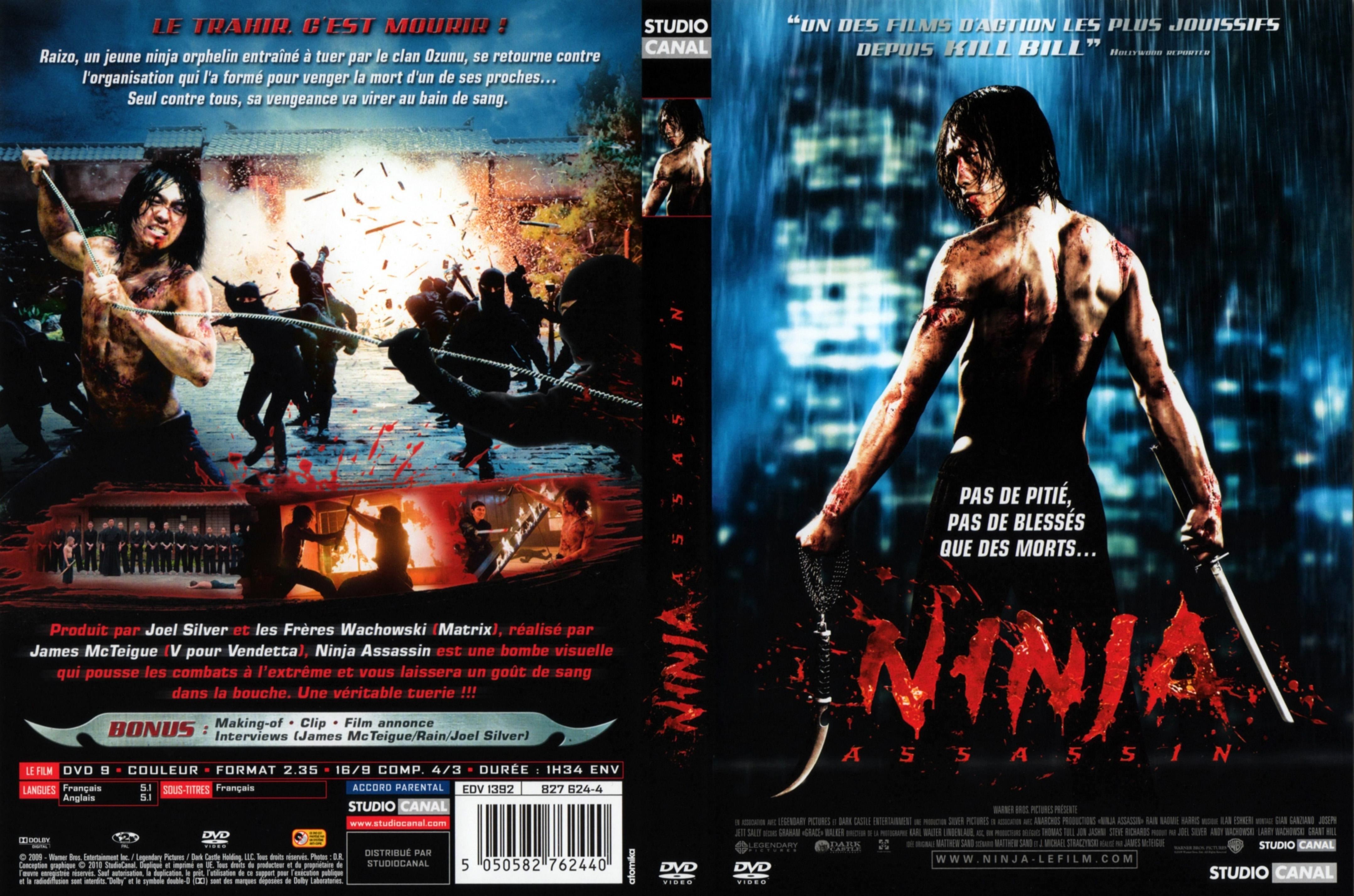 Jaquette DVD Ninja assassin