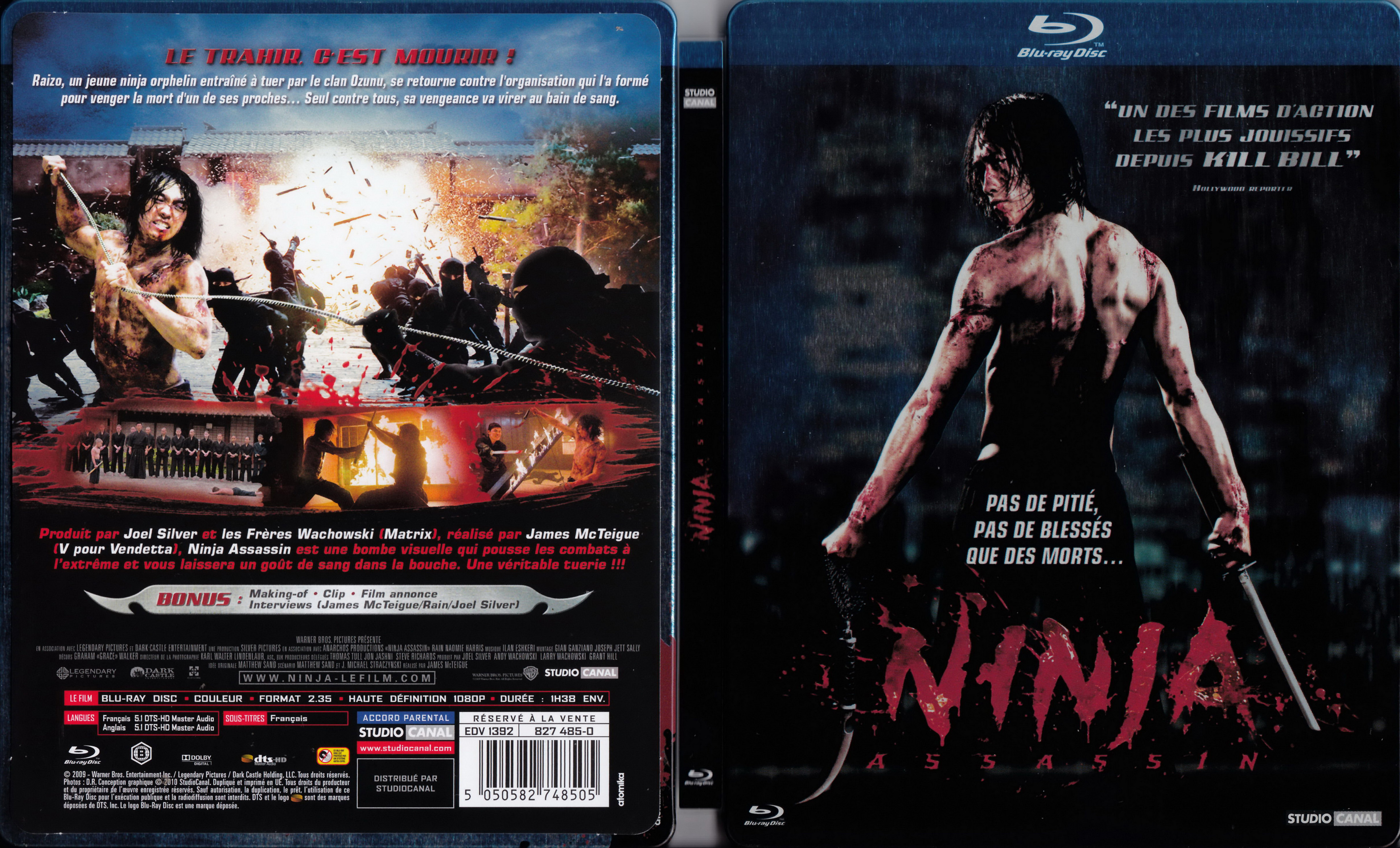 Jaquette DVD Ninja assassin (BLU-RAY)