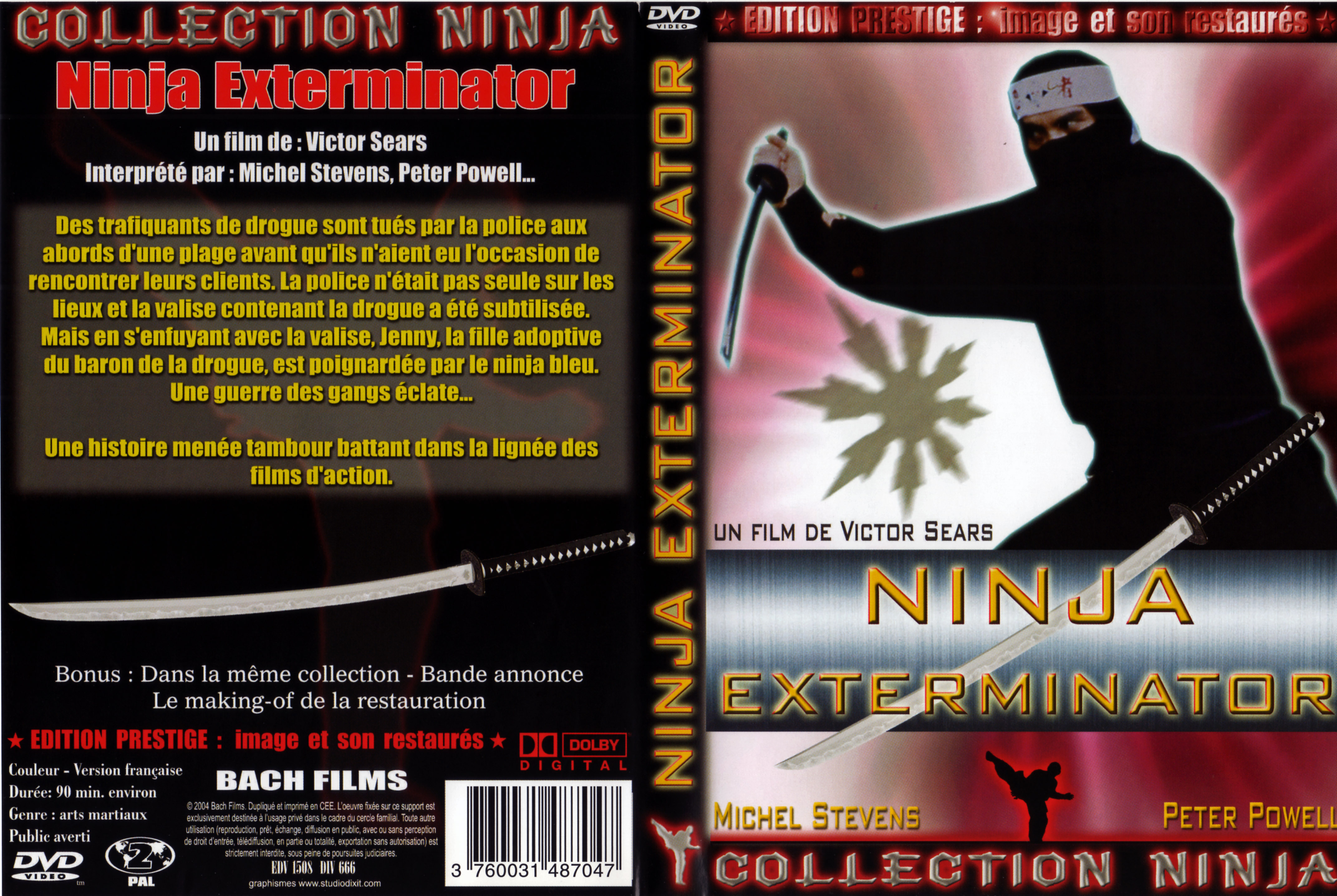 Jaquette DVD Ninja exterminator
