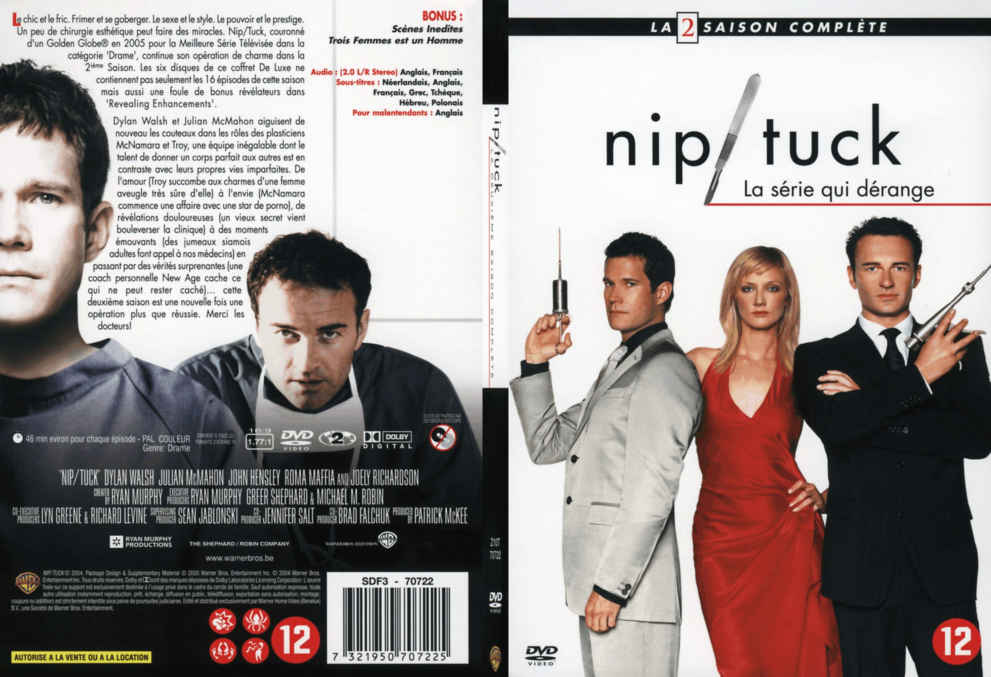 Jaquette DVD Nip-Tuck saison 2 COFFRET - SLIM