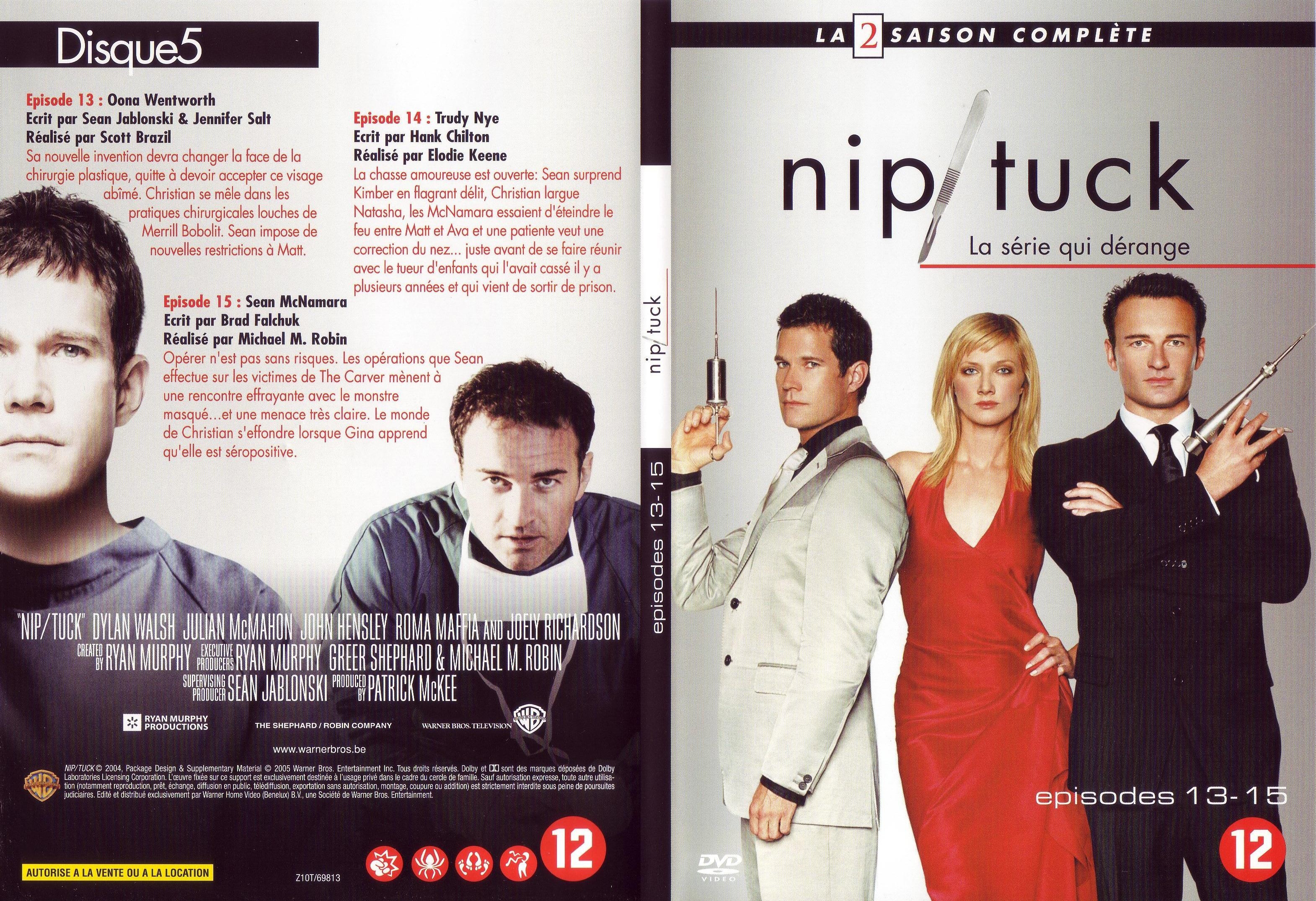 Jaquette DVD Nip-Tuck saison 2 DVD 5