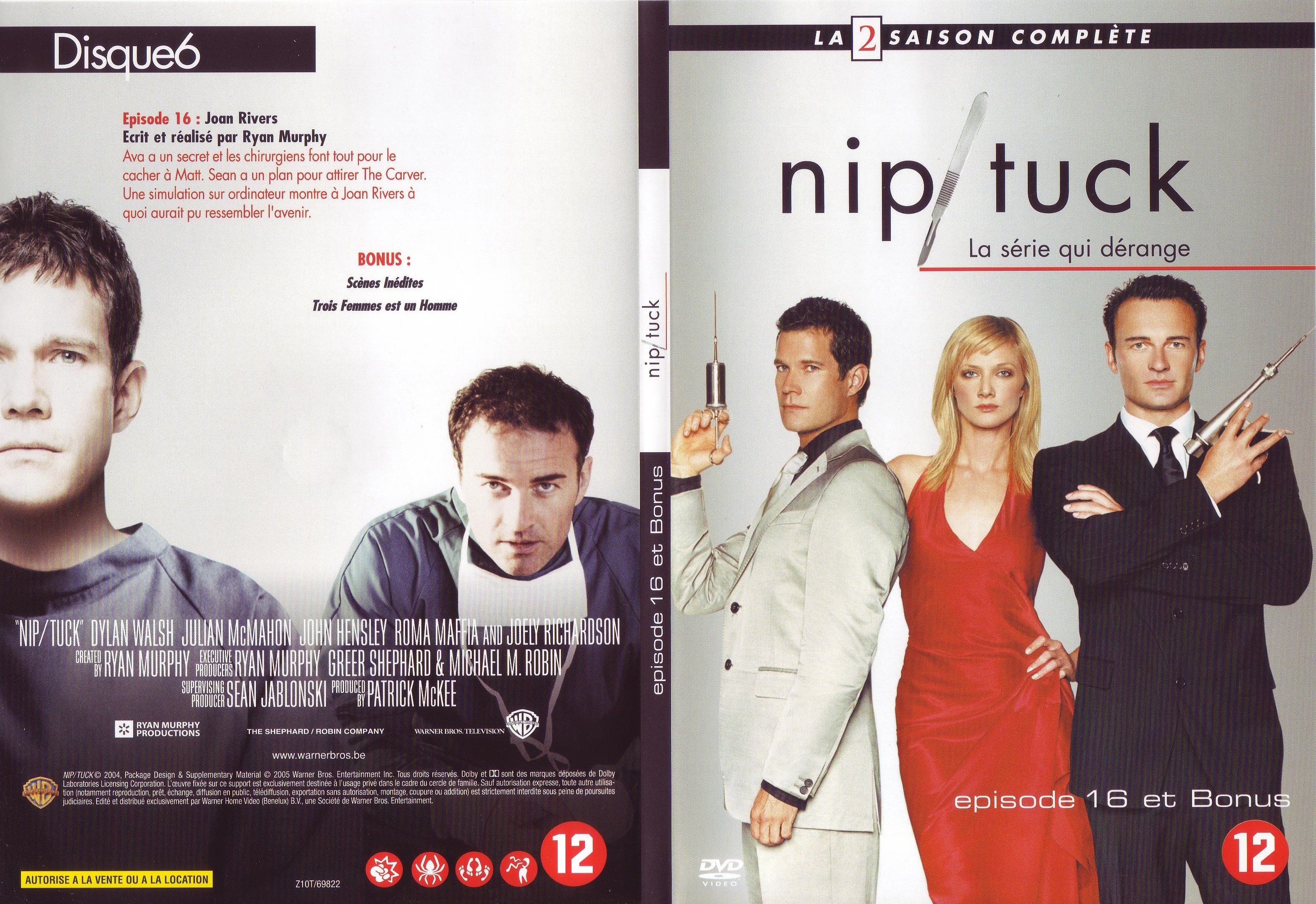 Jaquette DVD Nip-Tuck saison 2 DVD 6