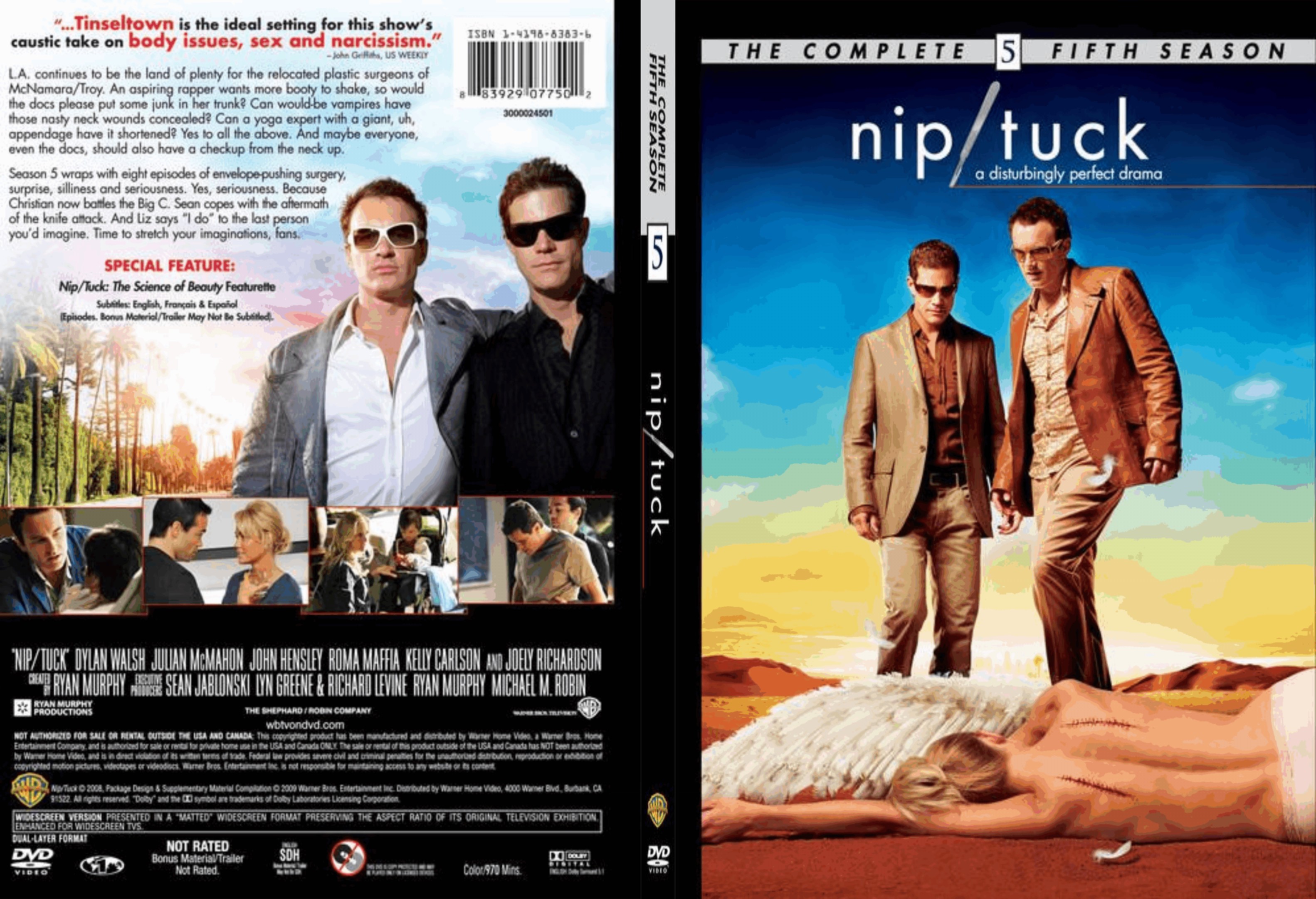 Jaquette DVD Nip-Tuck saison 5 - SLIM