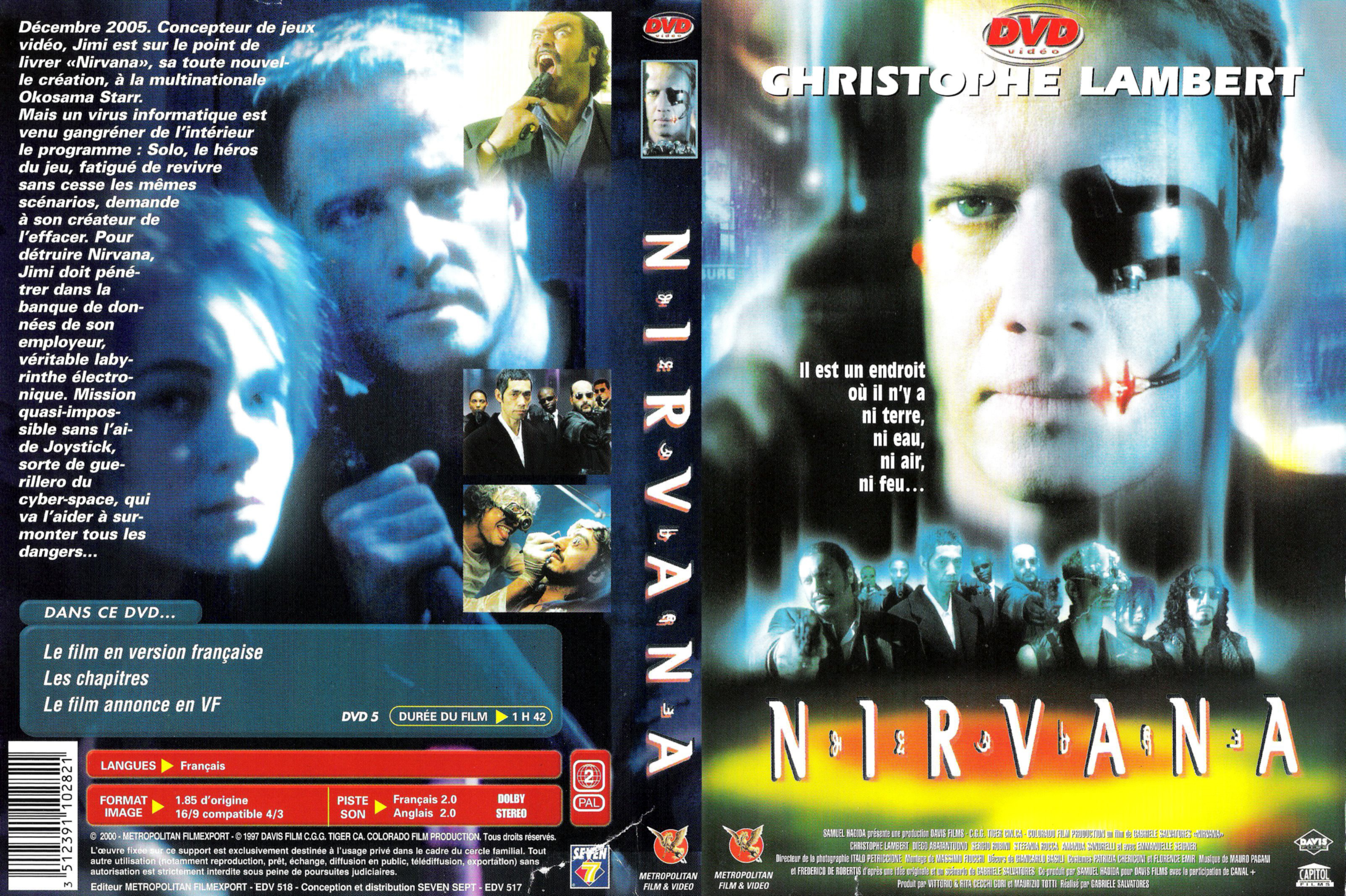 Jaquette DVD Nirvana