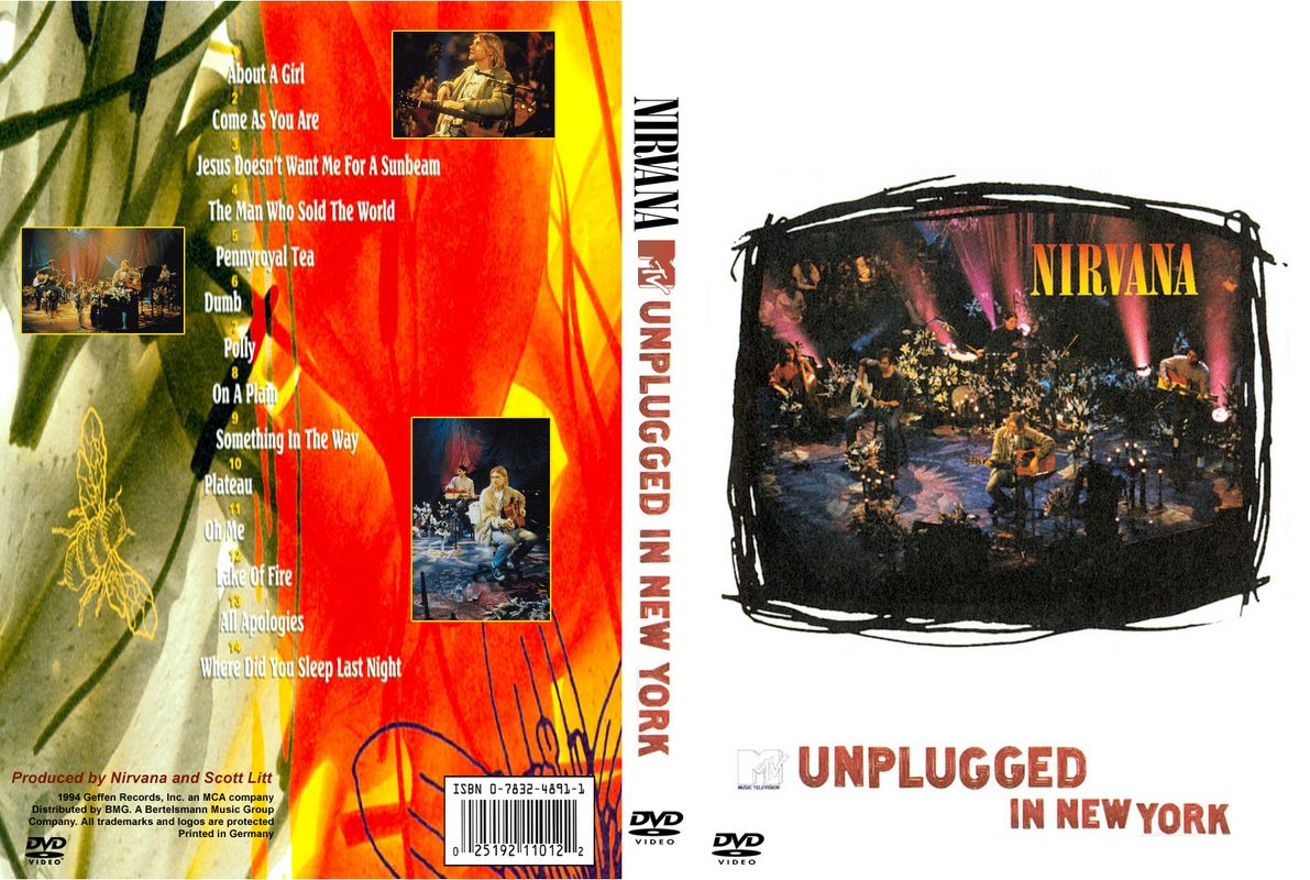 Jaquette DVD Nirvana unplugged in new york
