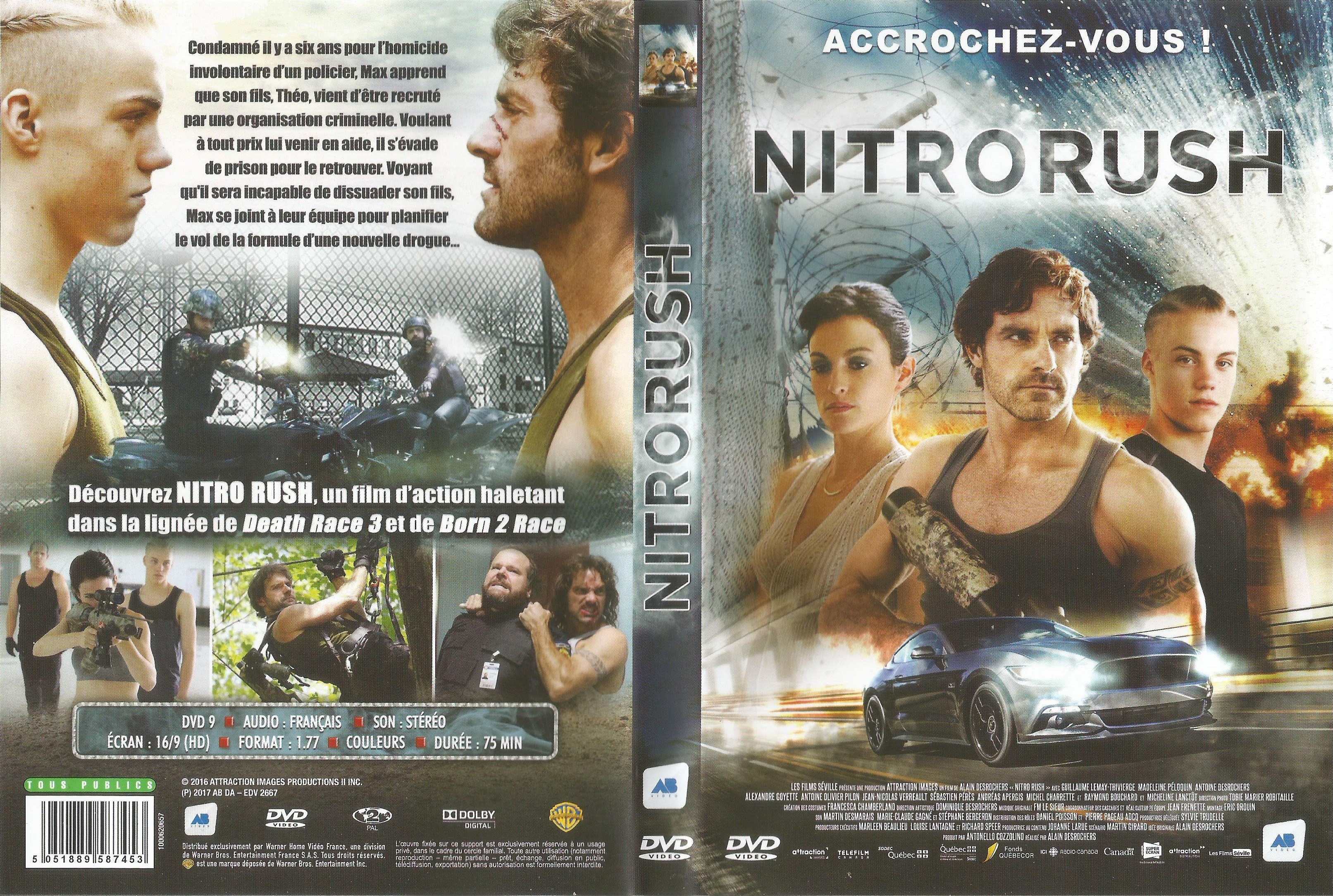 Jaquette DVD Nitro Rush