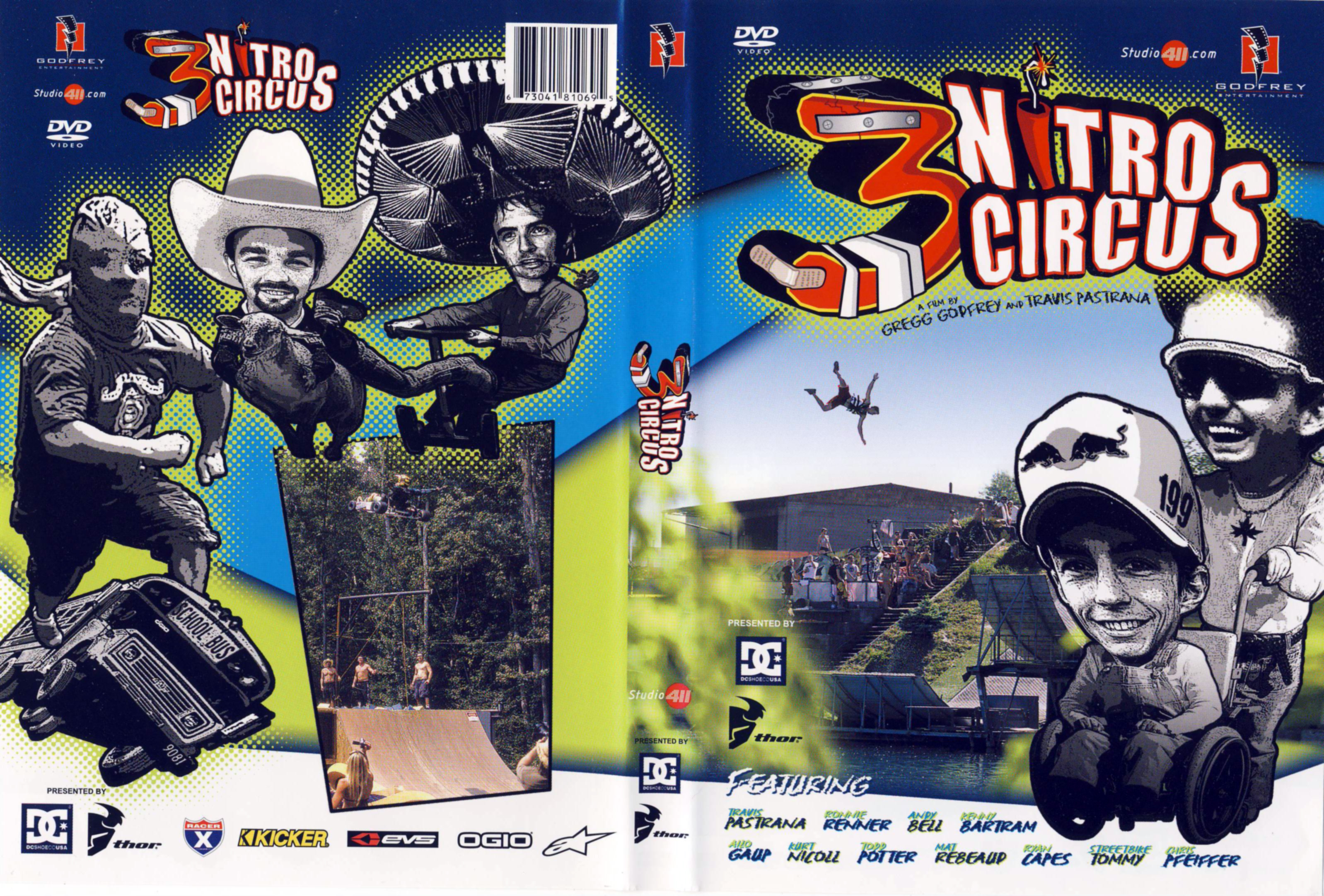 Jaquette DVD Nitro circus 3
