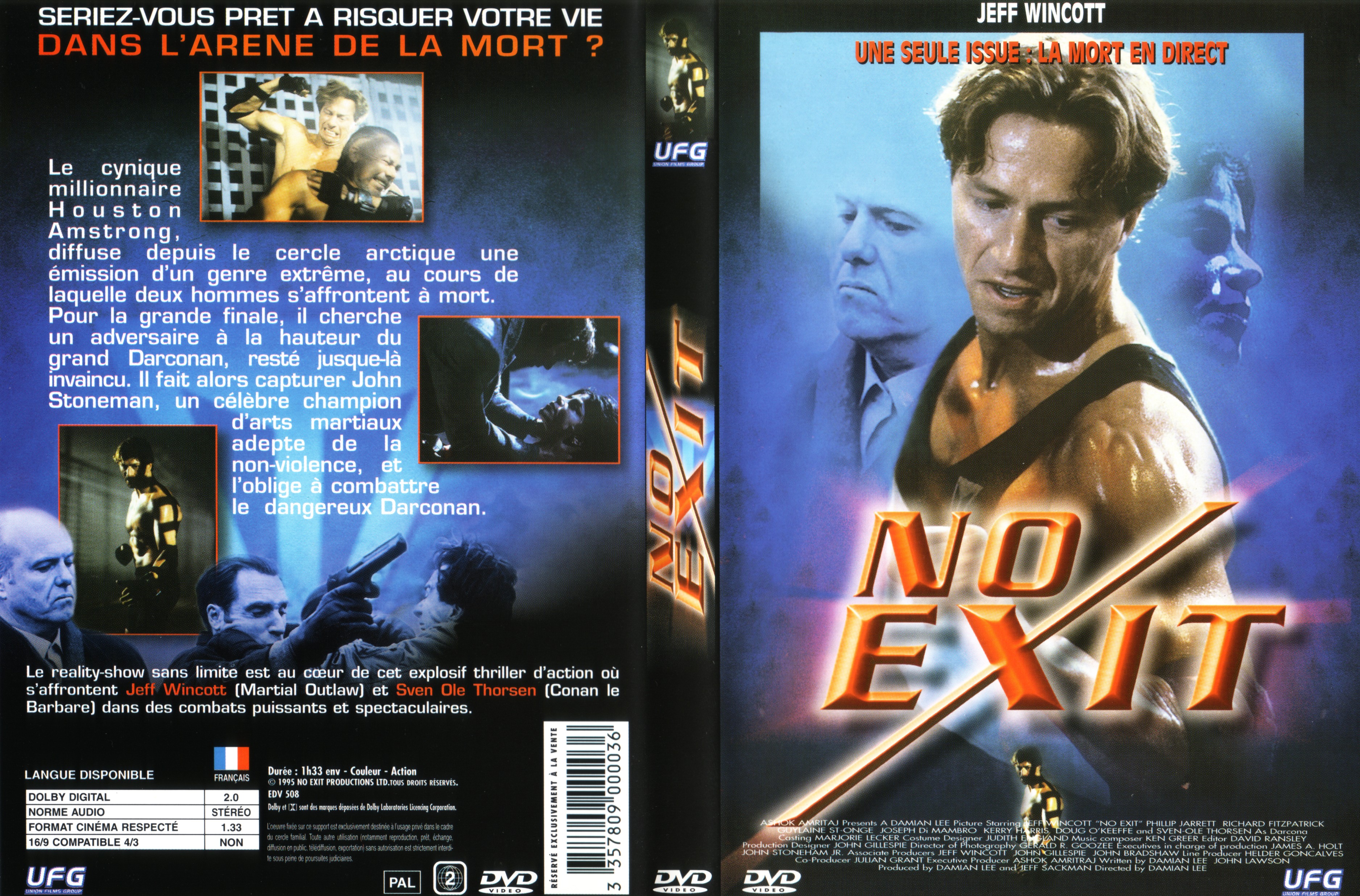 Jaquette DVD No exit