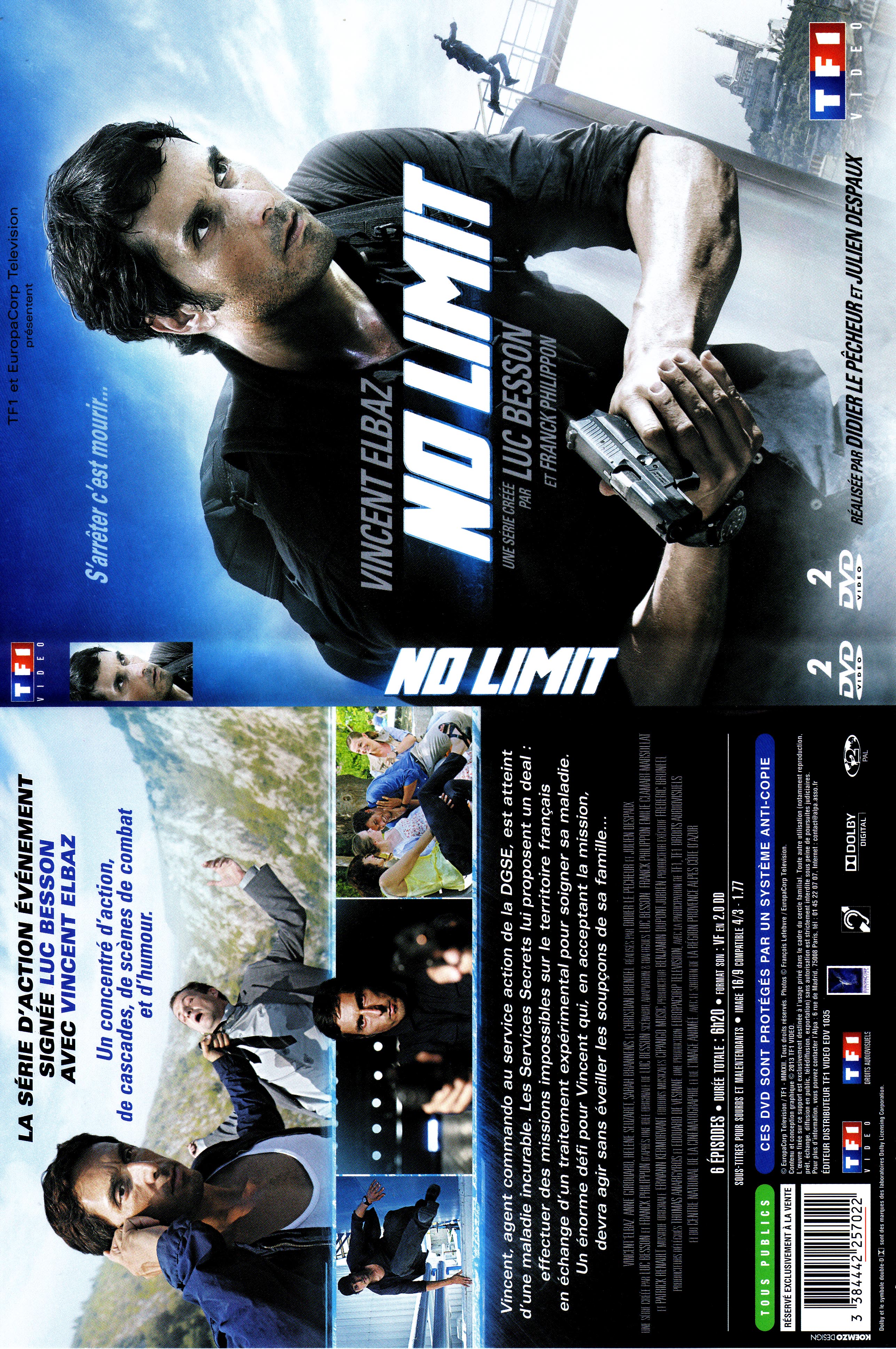 Jaquette DVD No limit Saison 1