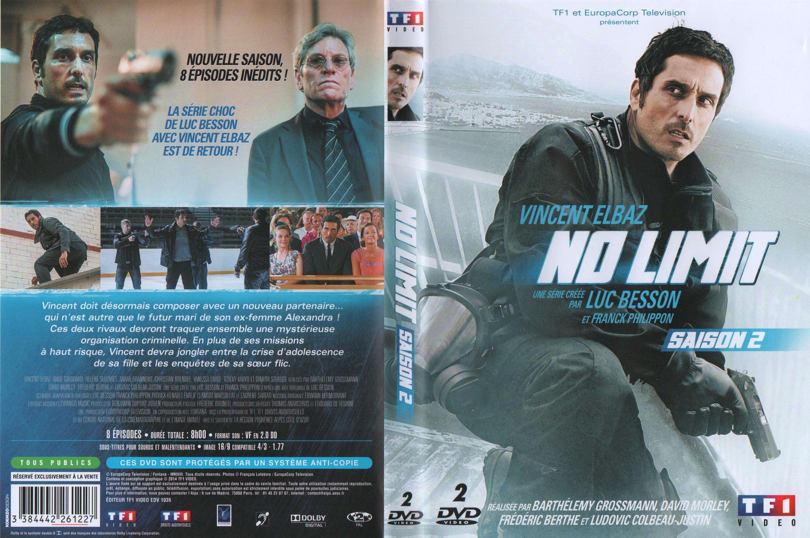 Jaquette DVD No limit Saison 2