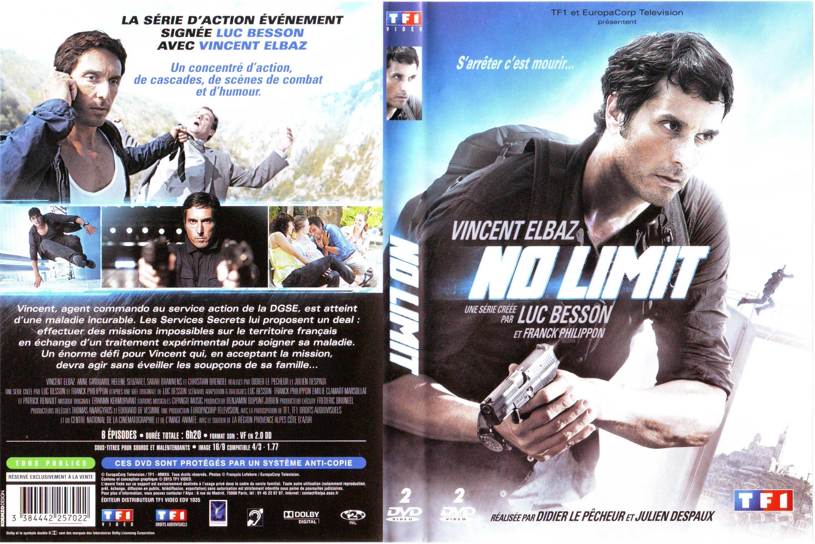 Jaquette DVD No limit la srie COFFRET