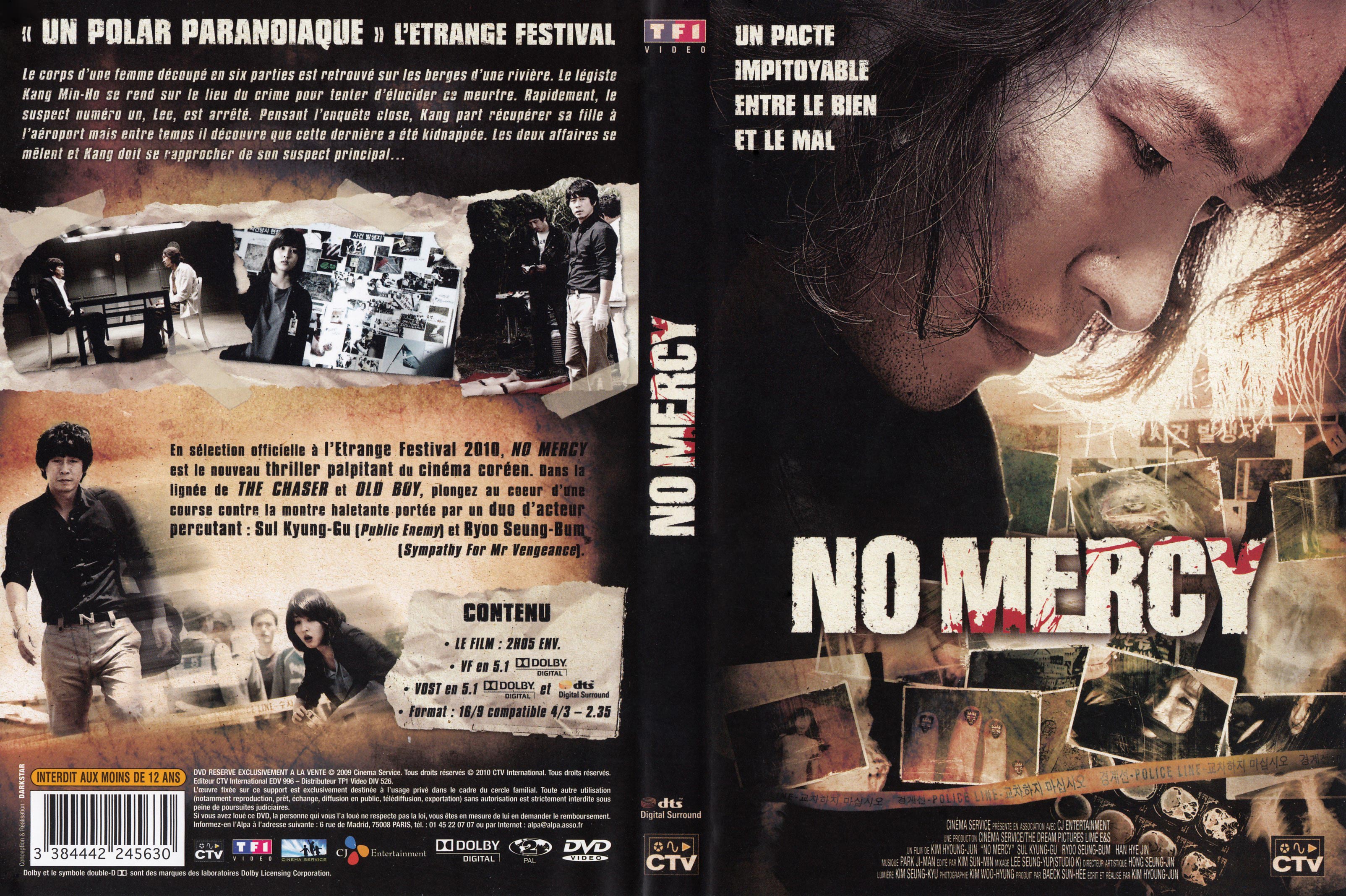 Jaquette DVD No mercy (2009)