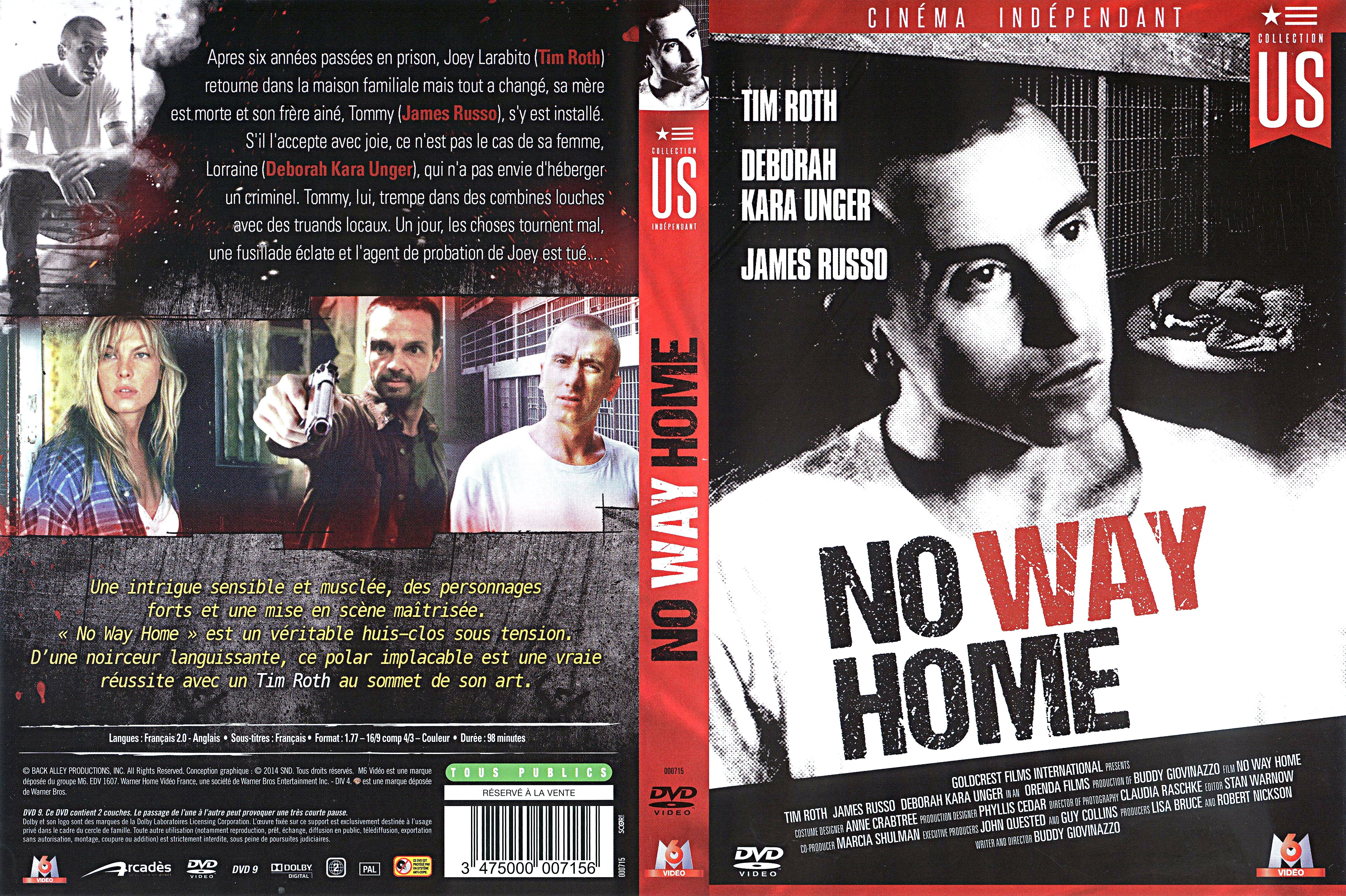 Jaquette DVD No way home