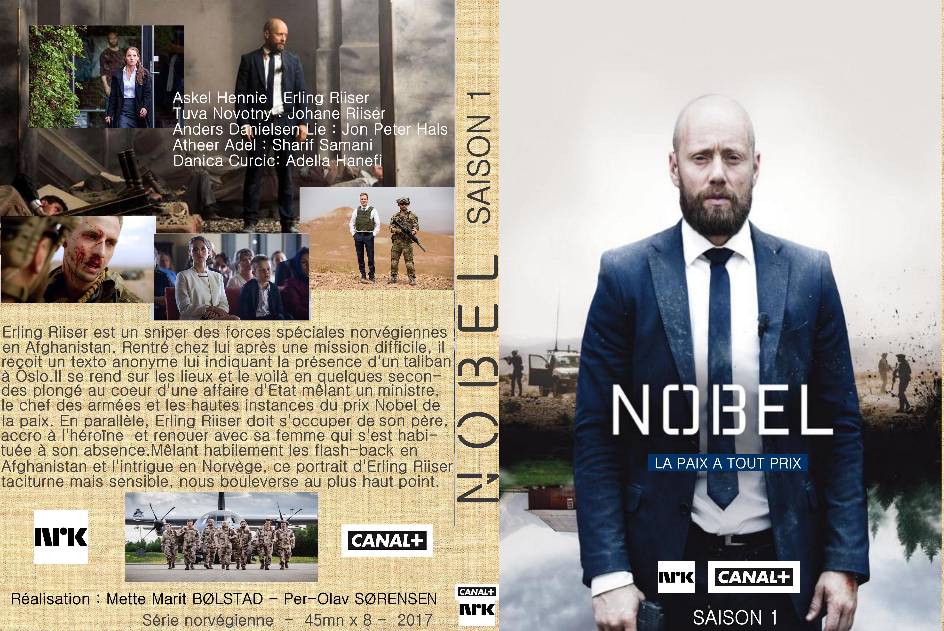 Jaquette DVD Nobel custom