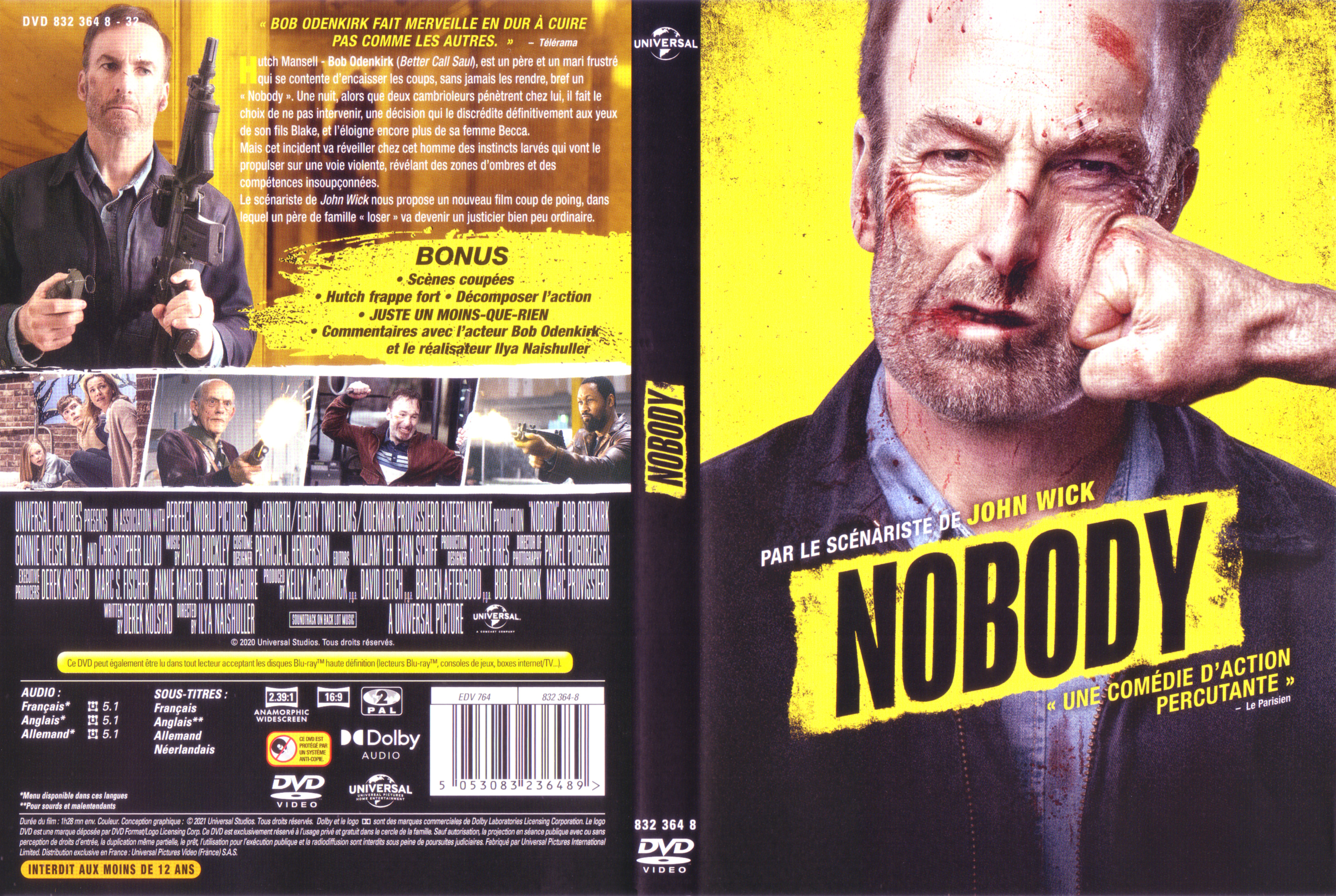 Jaquette DVD Nobody