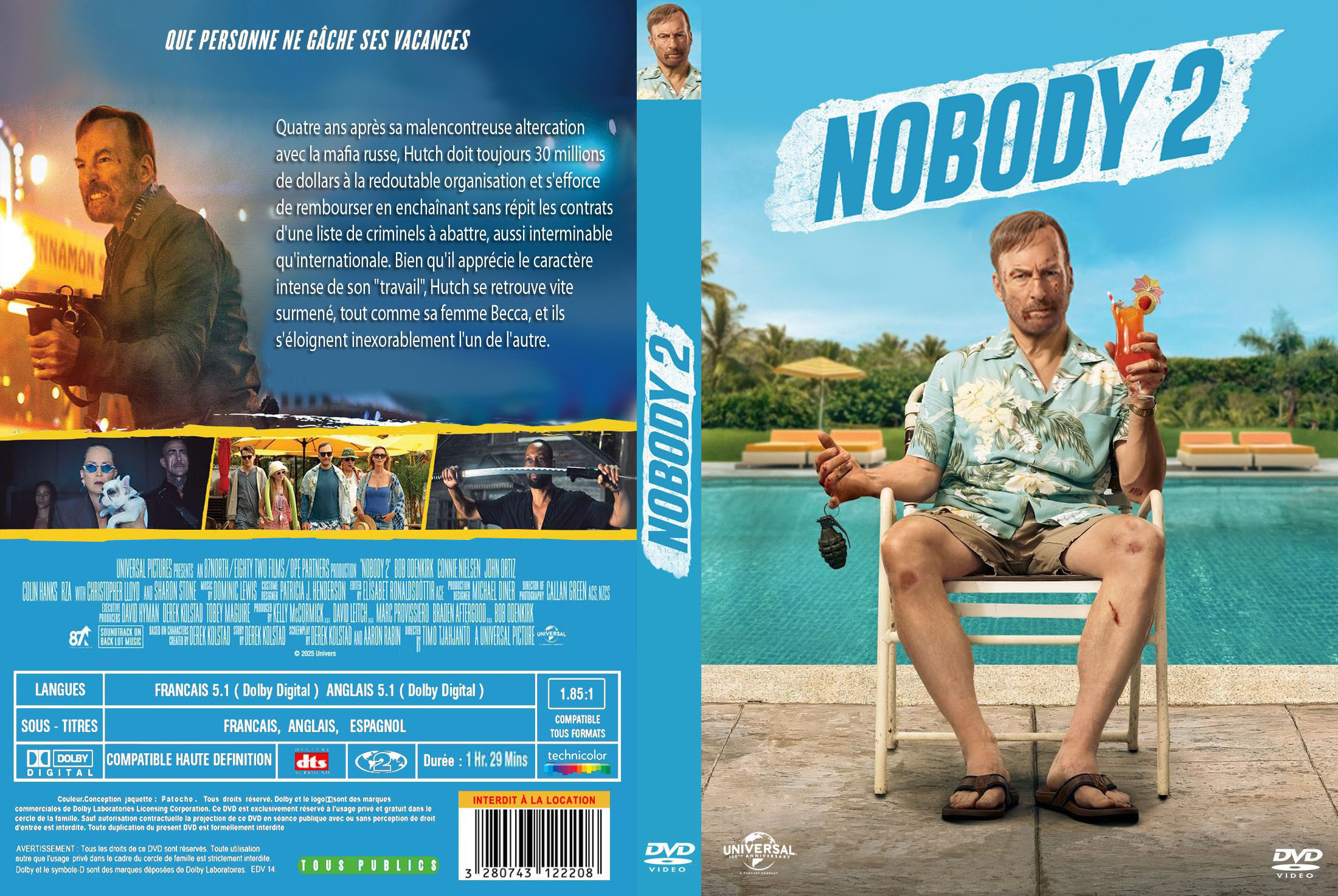 Jaquette DVD Nobody 2 custom