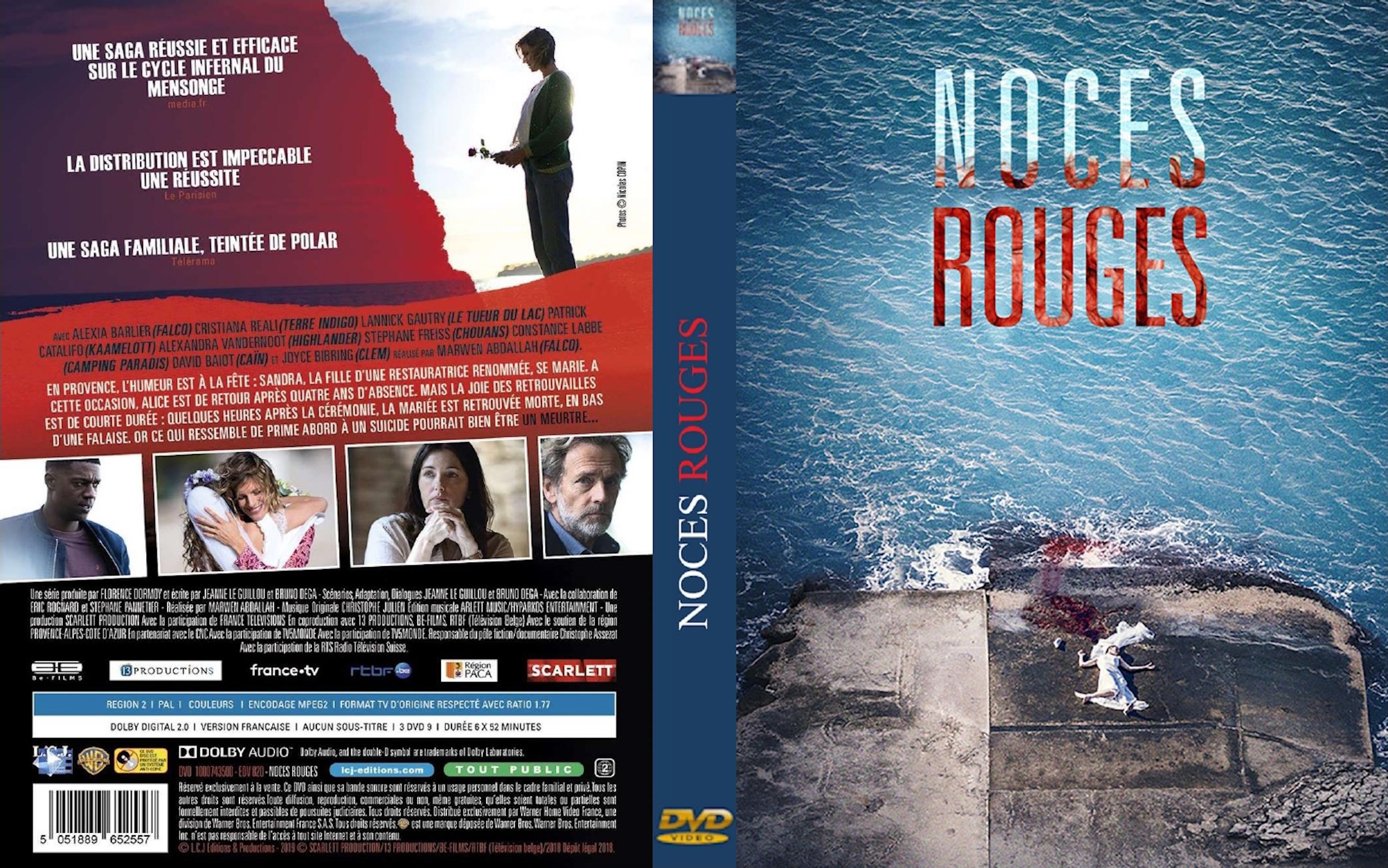 Jaquette DVD Noces Rouges Custom