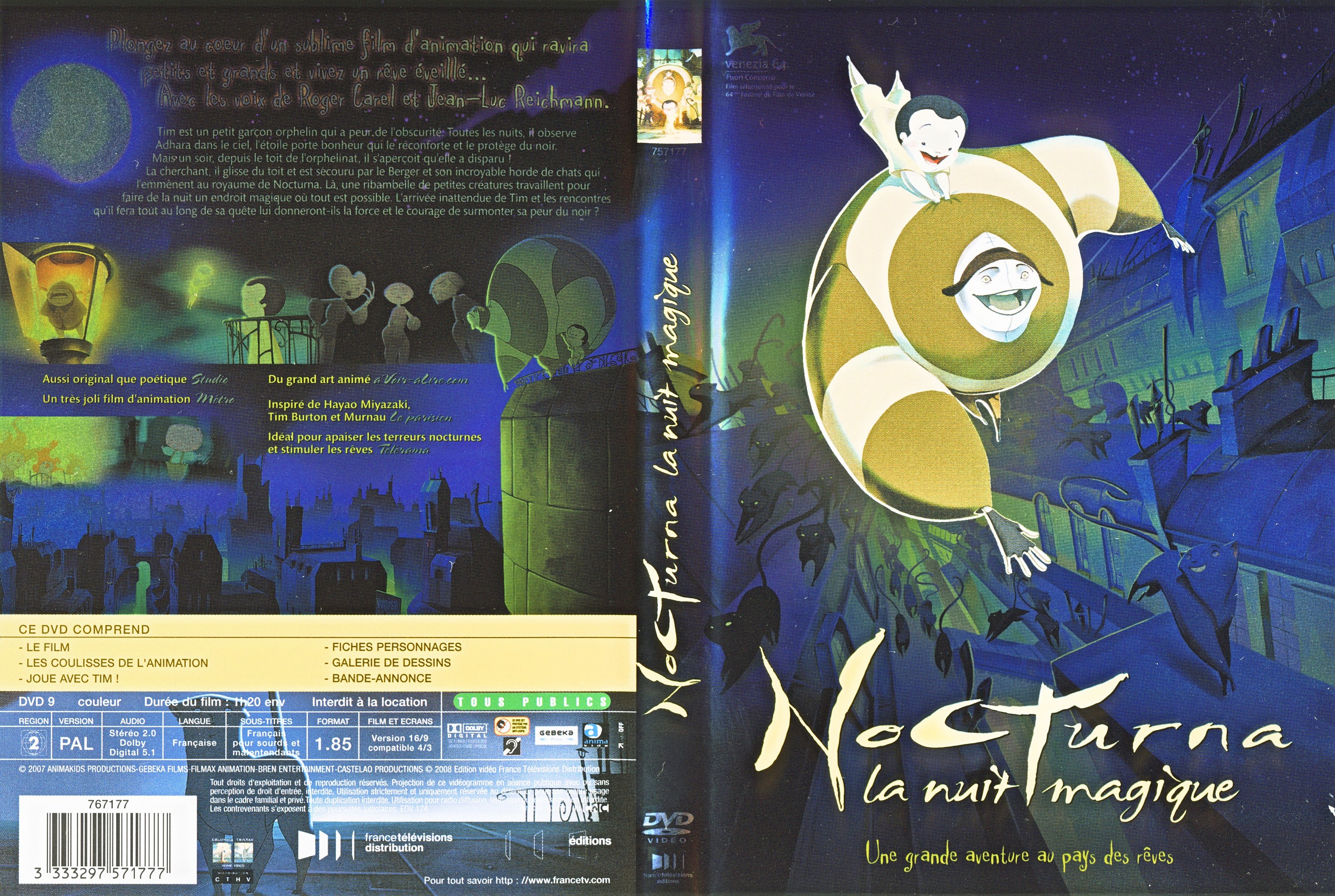 Jaquette DVD Nocturna