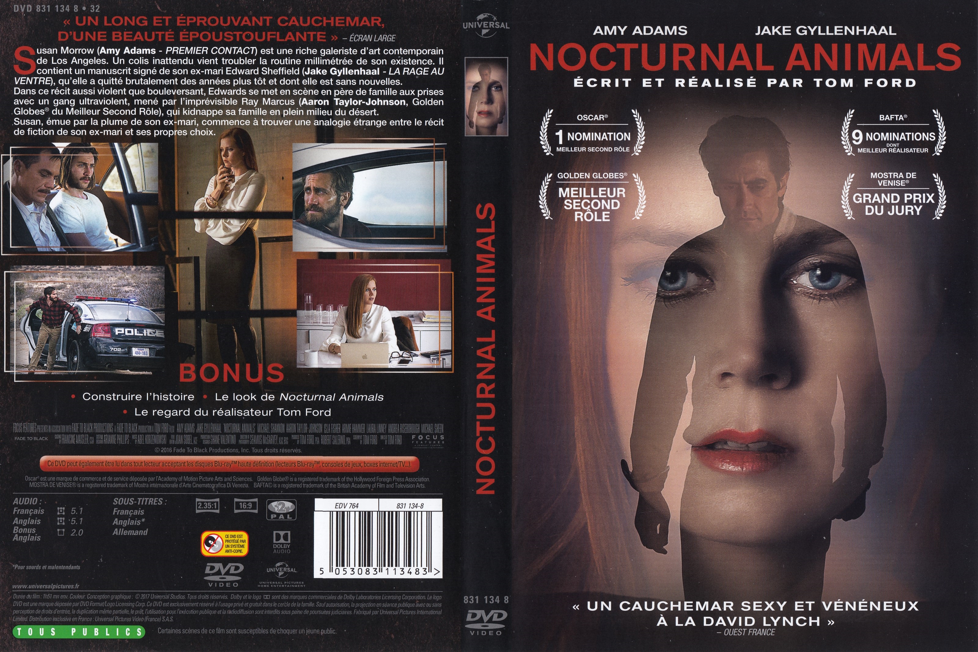 Jaquette DVD Nocturnal Animals