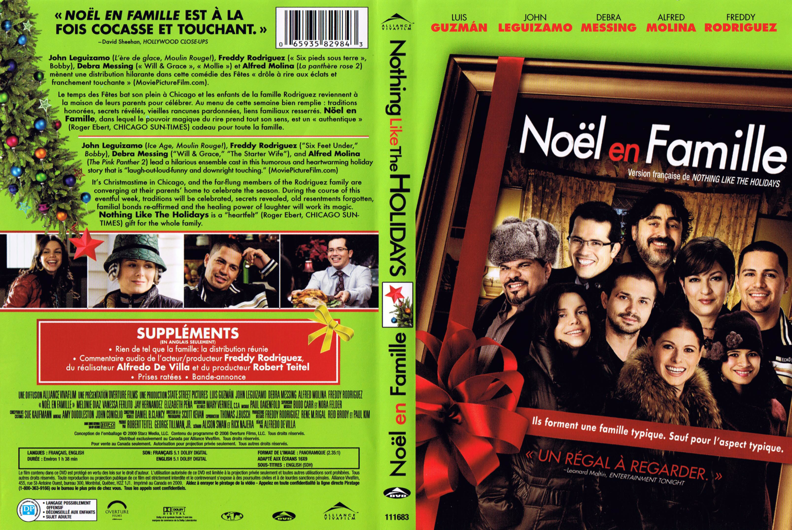 Jaquette DVD Noel en famille (Canadienne)