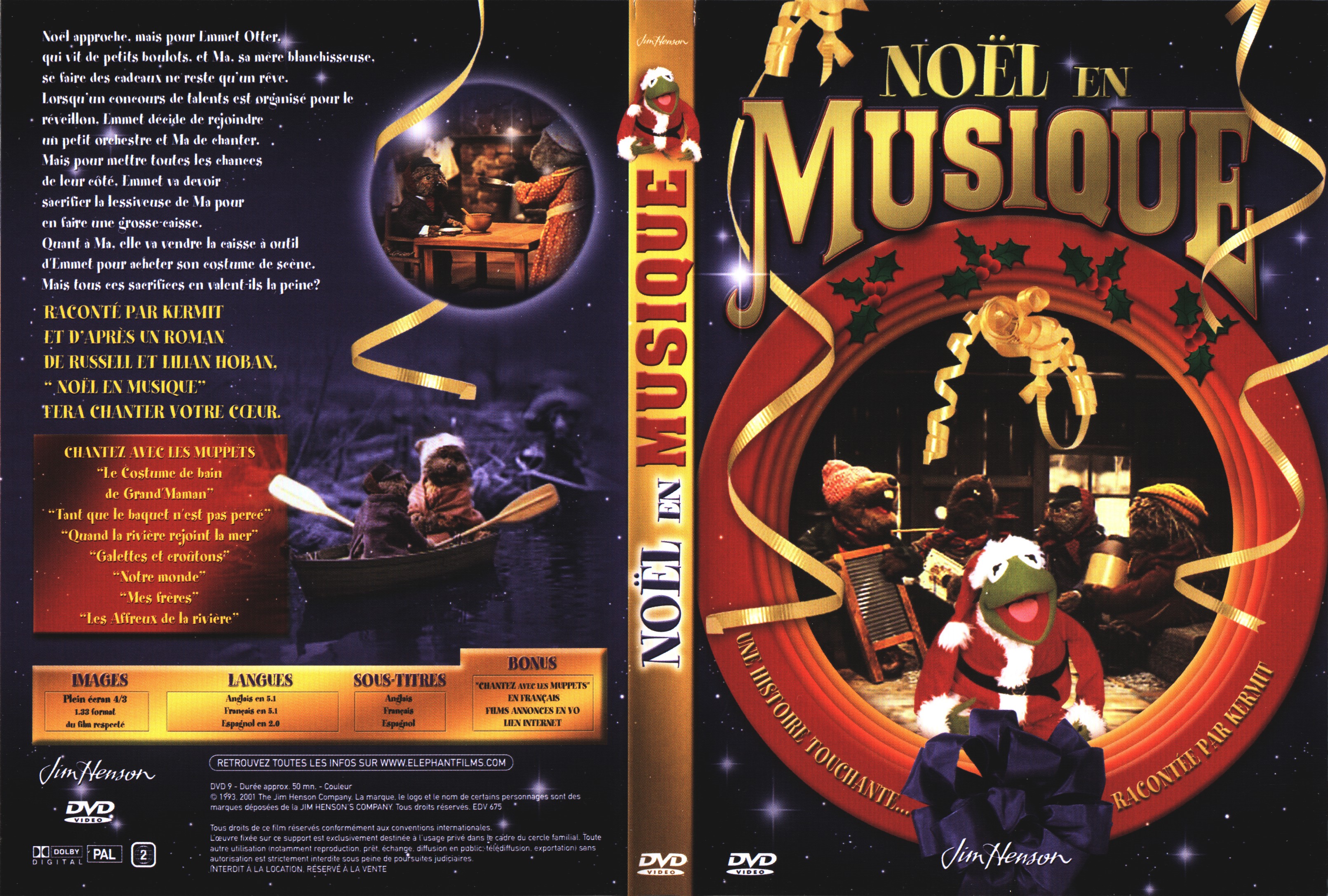 Jaquette DVD Noel en musique