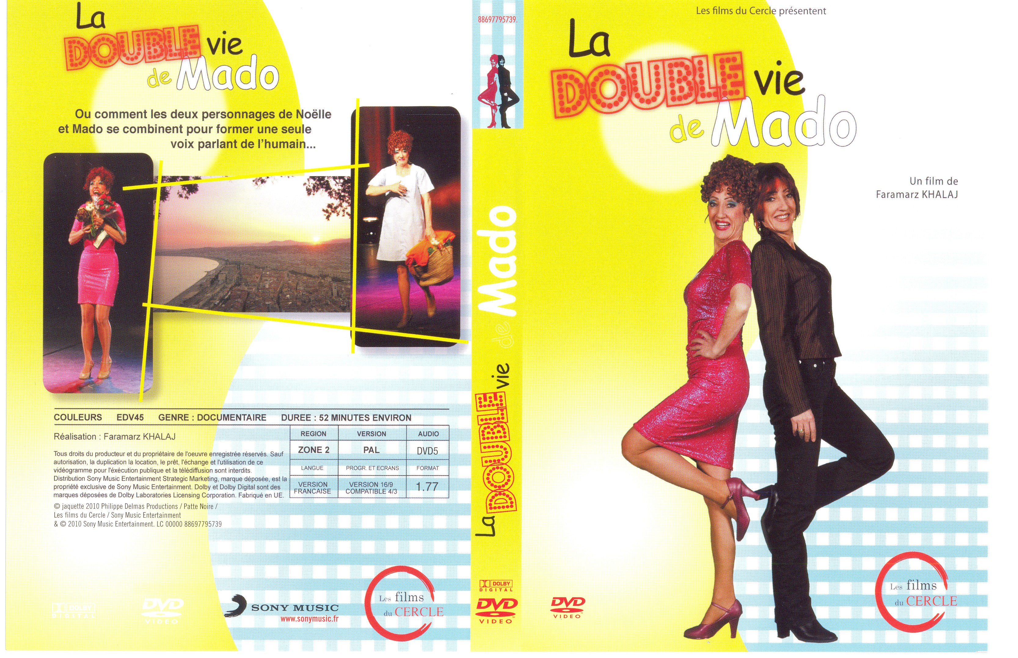 Jaquette DVD Noelle Perna - La double vie de mado