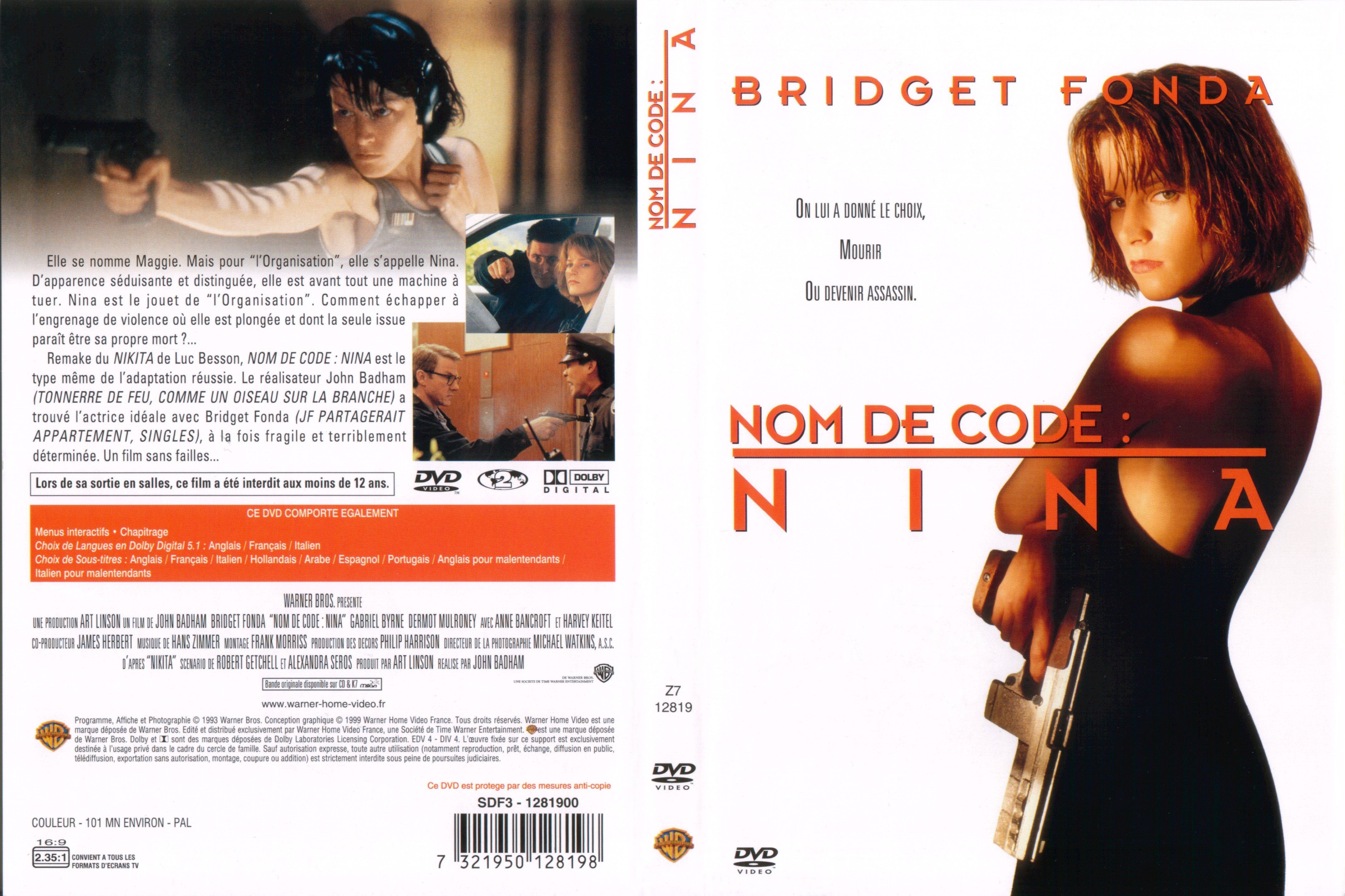 Jaquette DVD Nom de code Nina