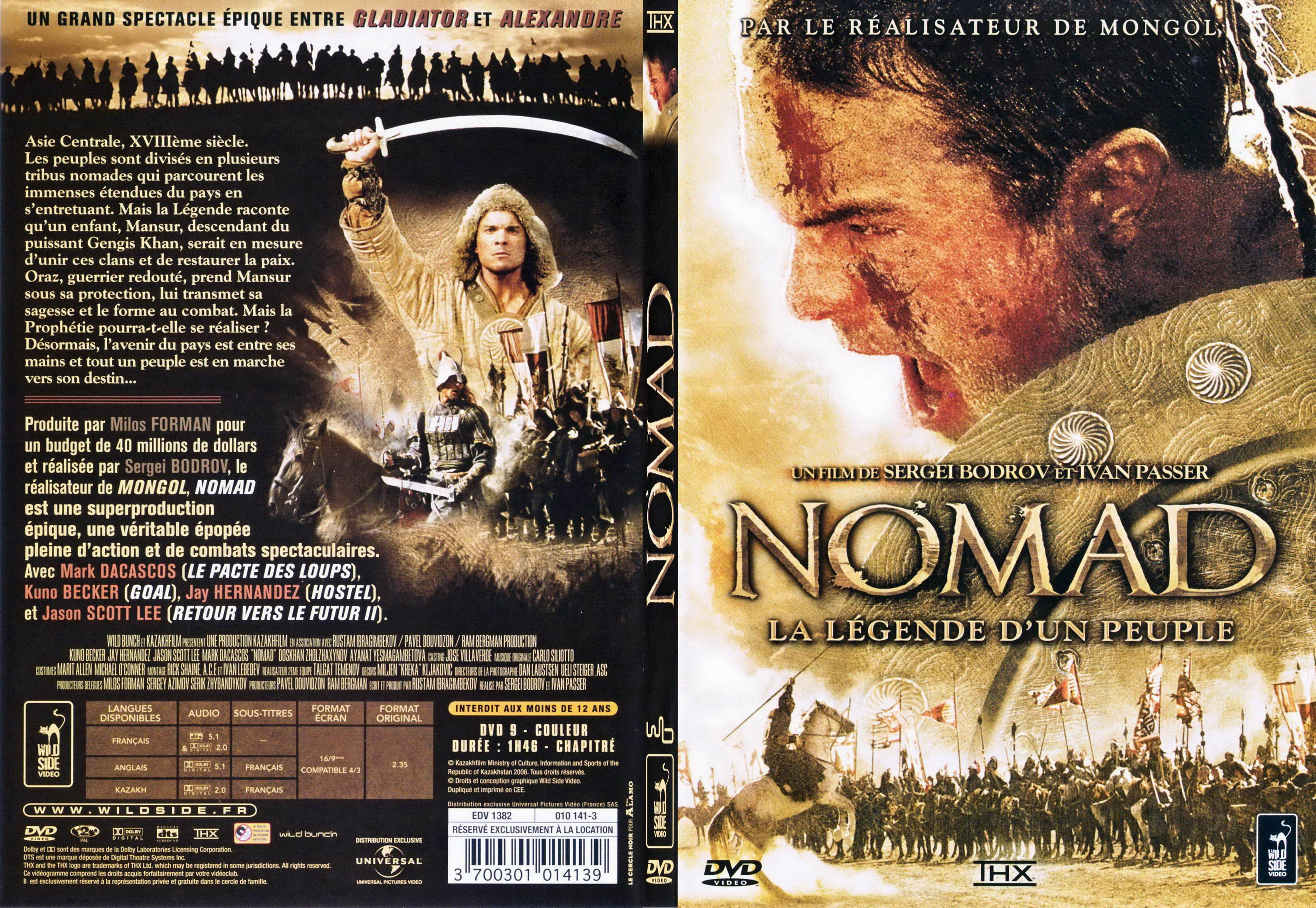 Jaquette DVD Nomad - SLIM