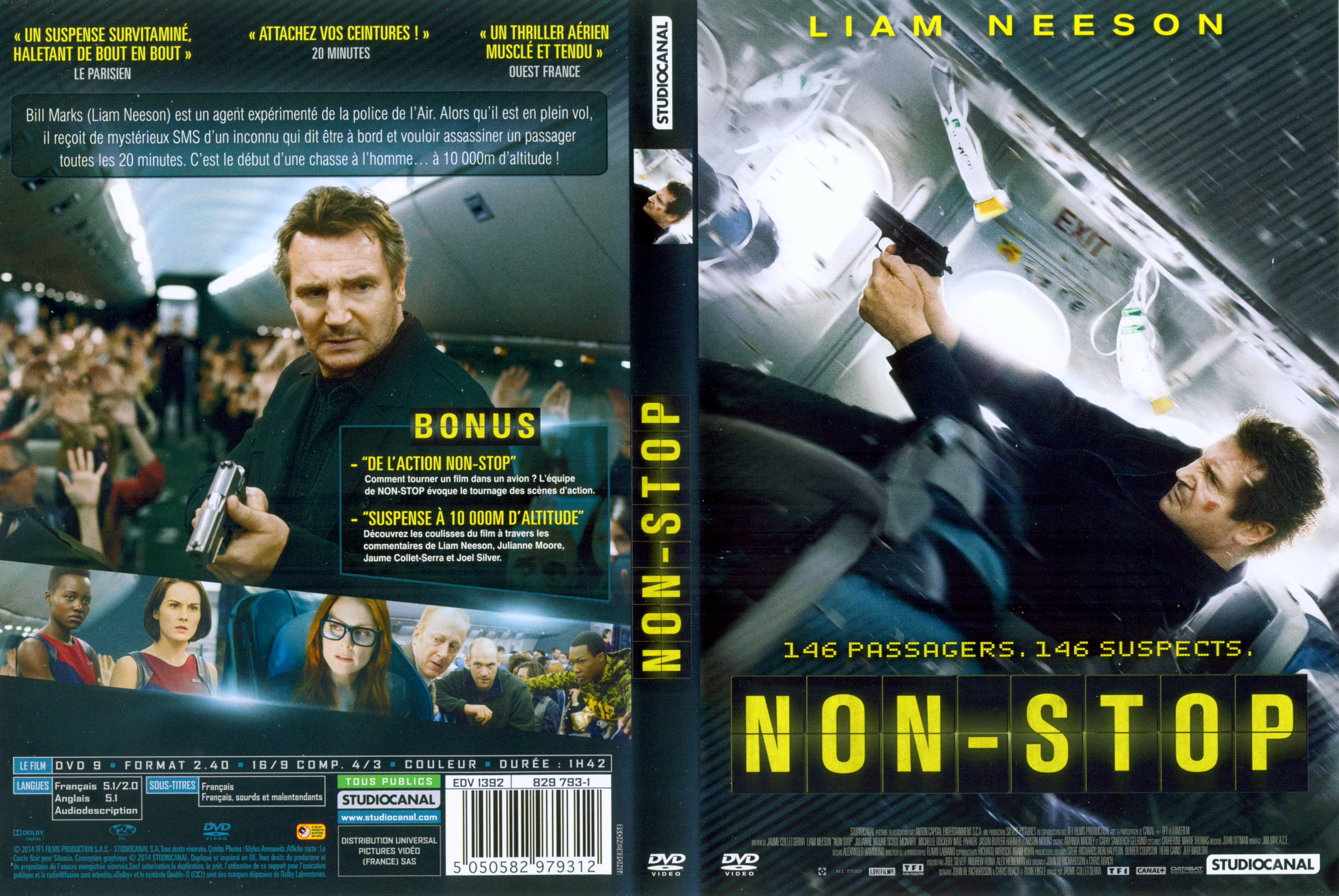 Jaquette DVD Non-Stop