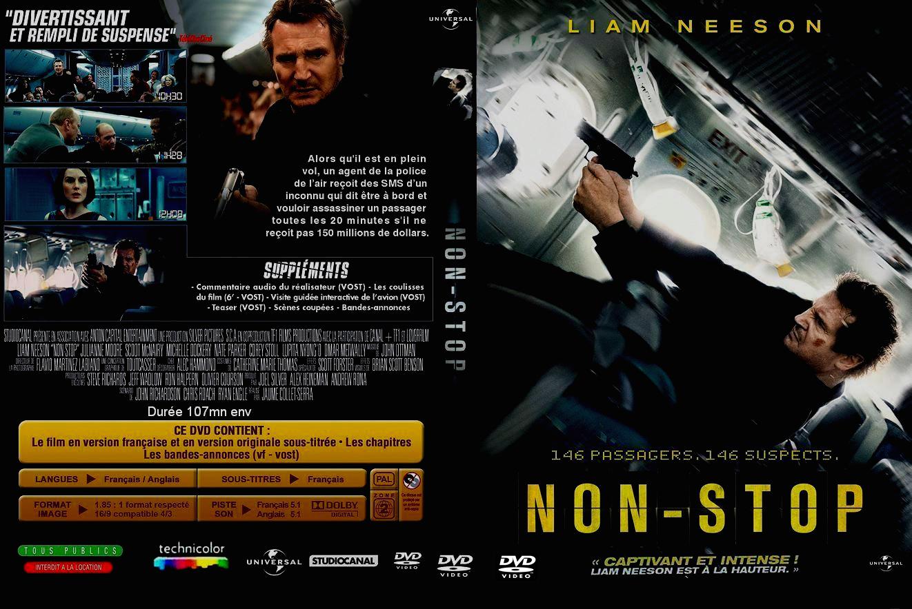 Jaquette DVD Non-Stop custom